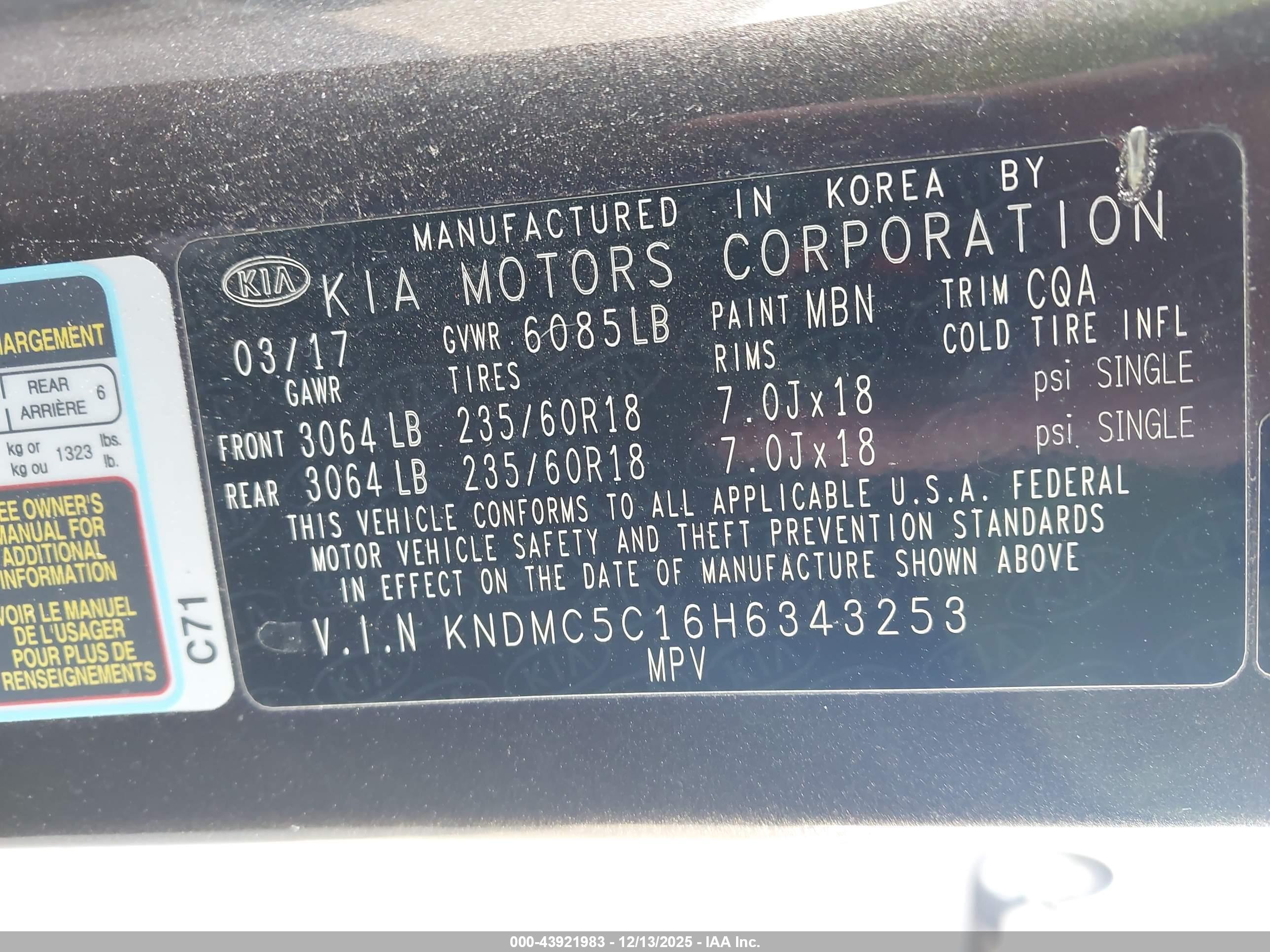 KIA SEDONA image 9