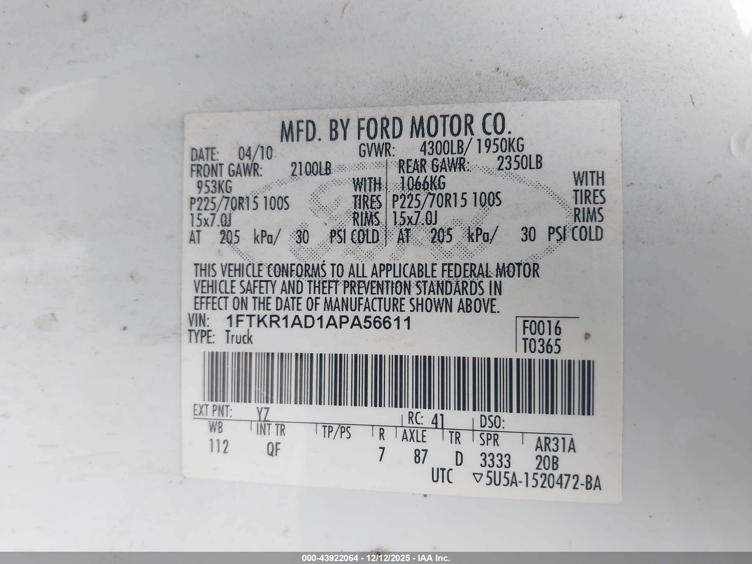 FORD RANGER image 9