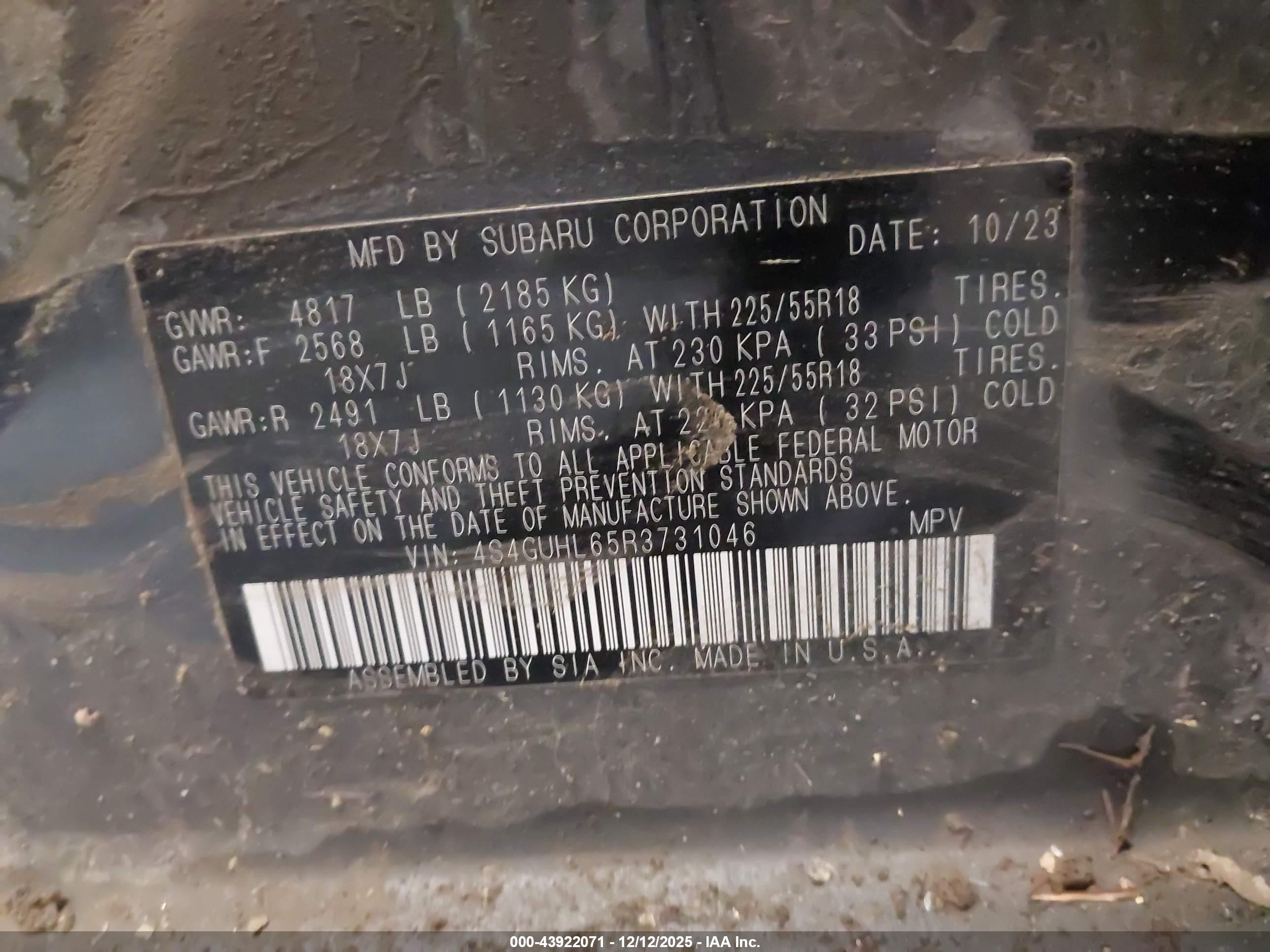 SUBARU CROSSTREK image 9