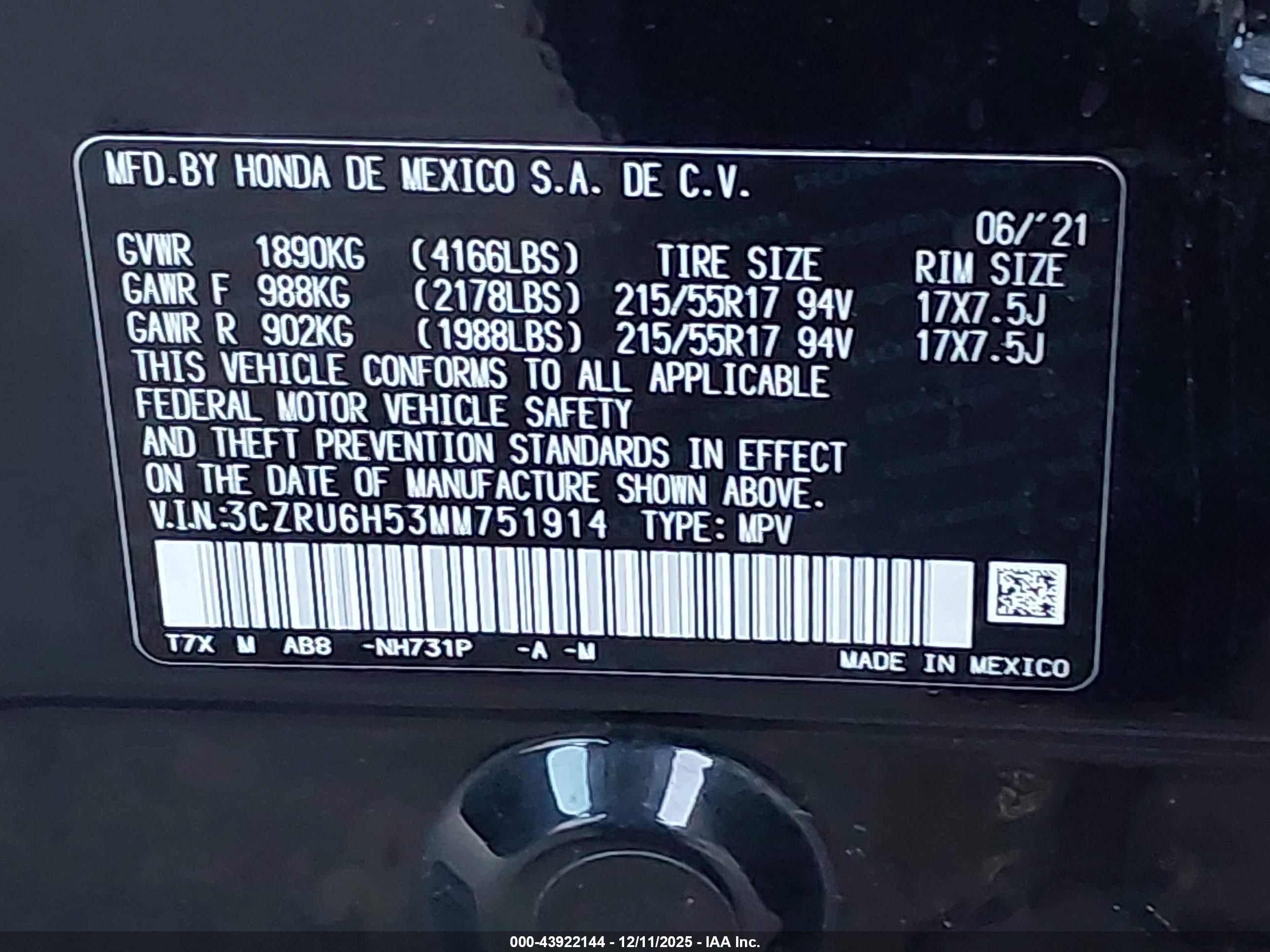 HONDA HR-V image 9