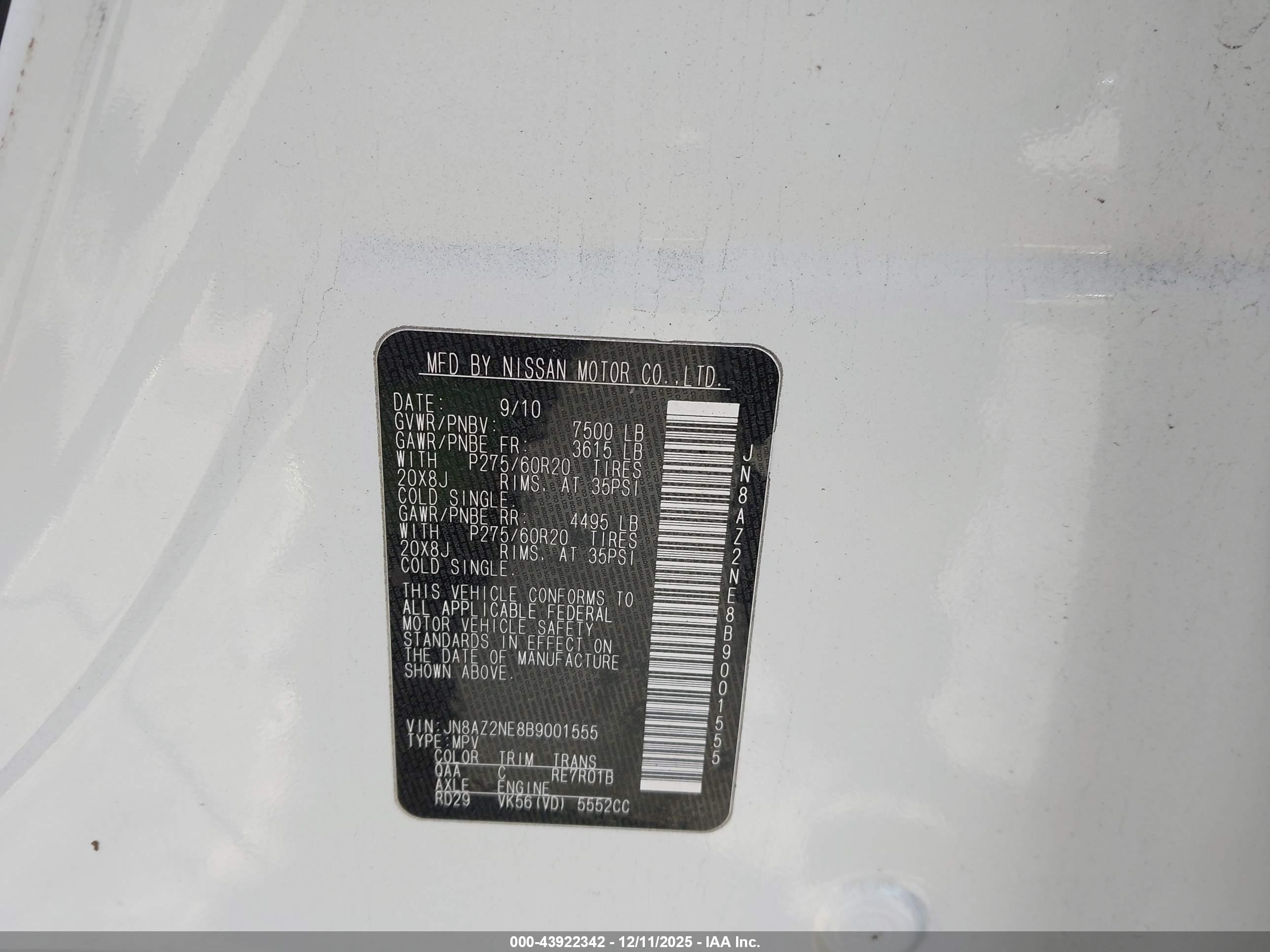 INFINITI QX56 image 9