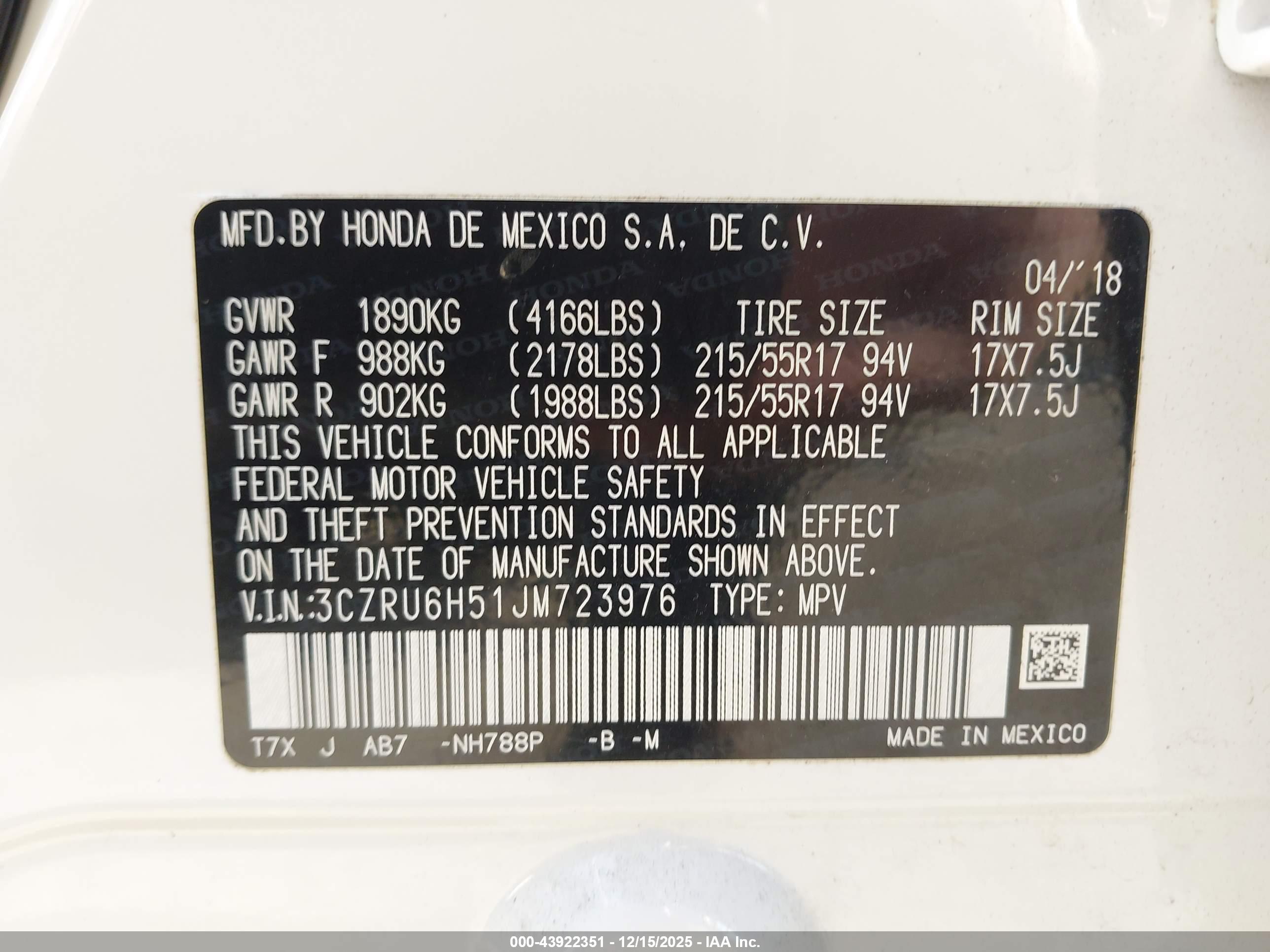 HONDA HR-V image 9