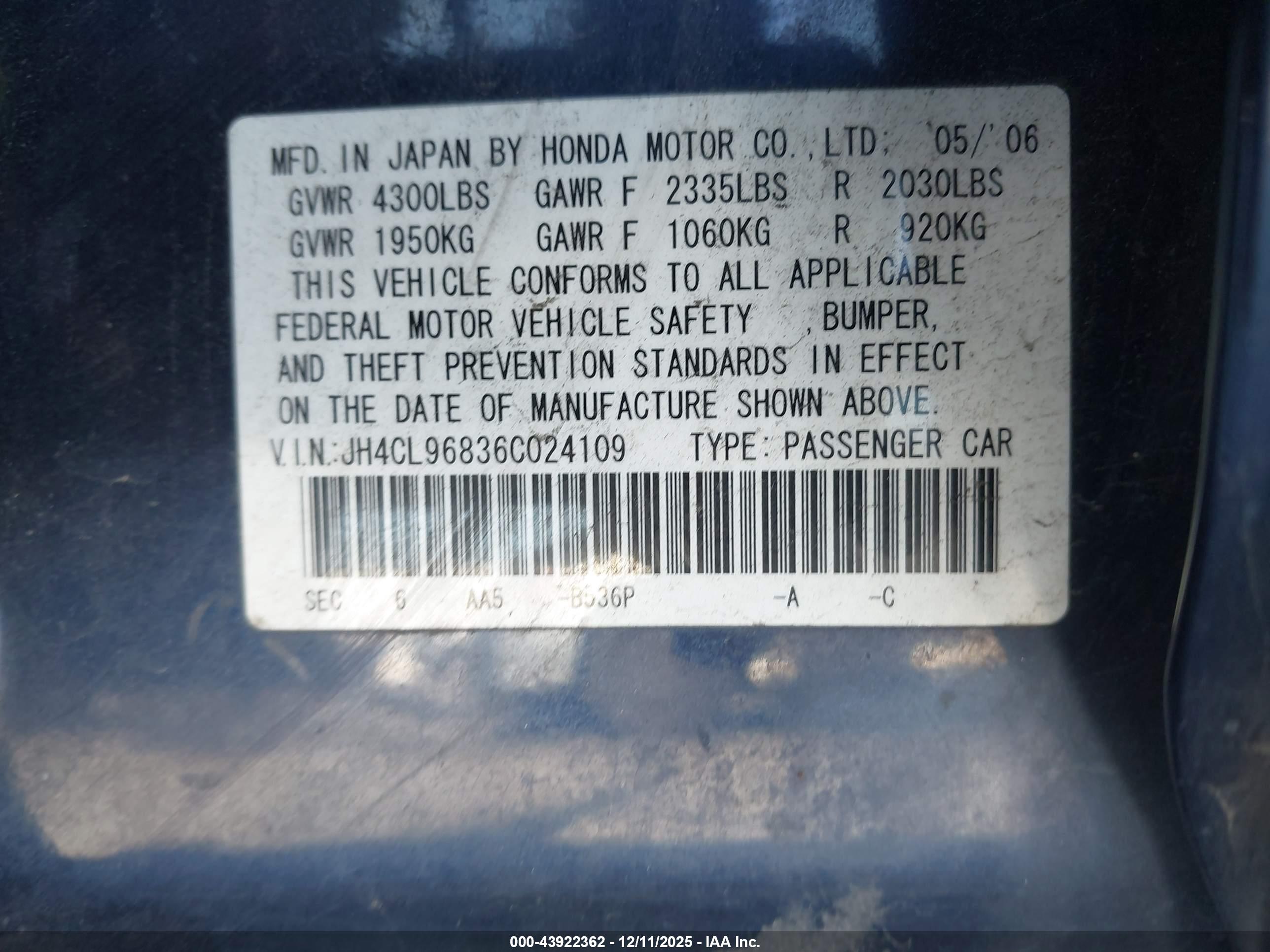 ACURA TSX image 9