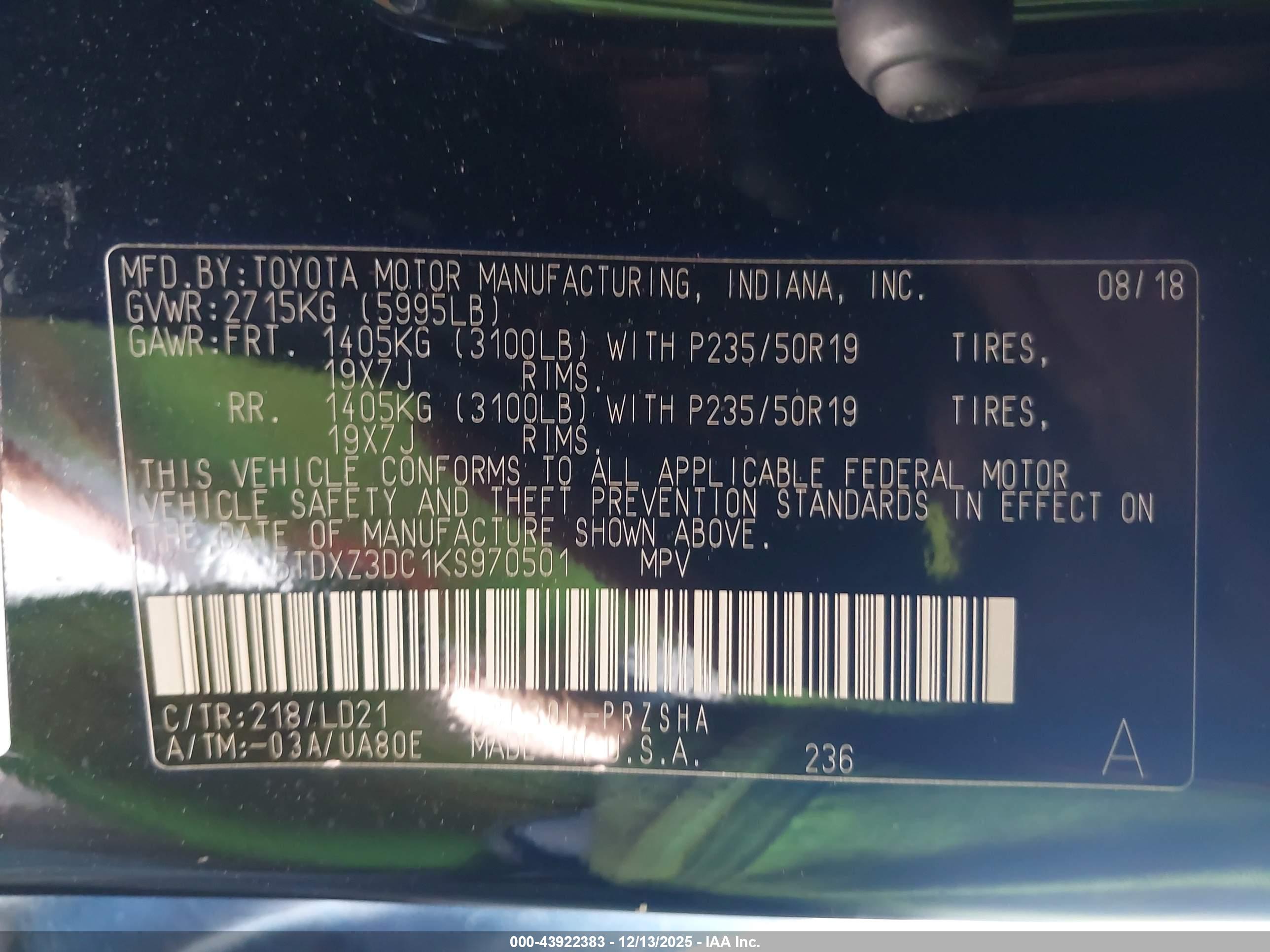 TOYOTA SIENNA image 9