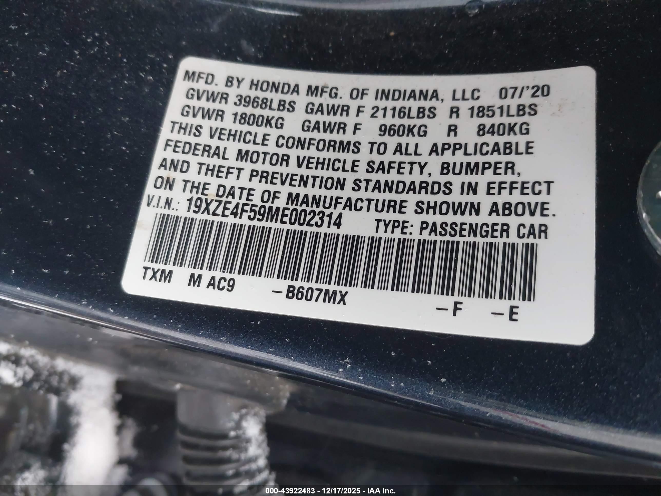 HONDA INSIGHT image 9