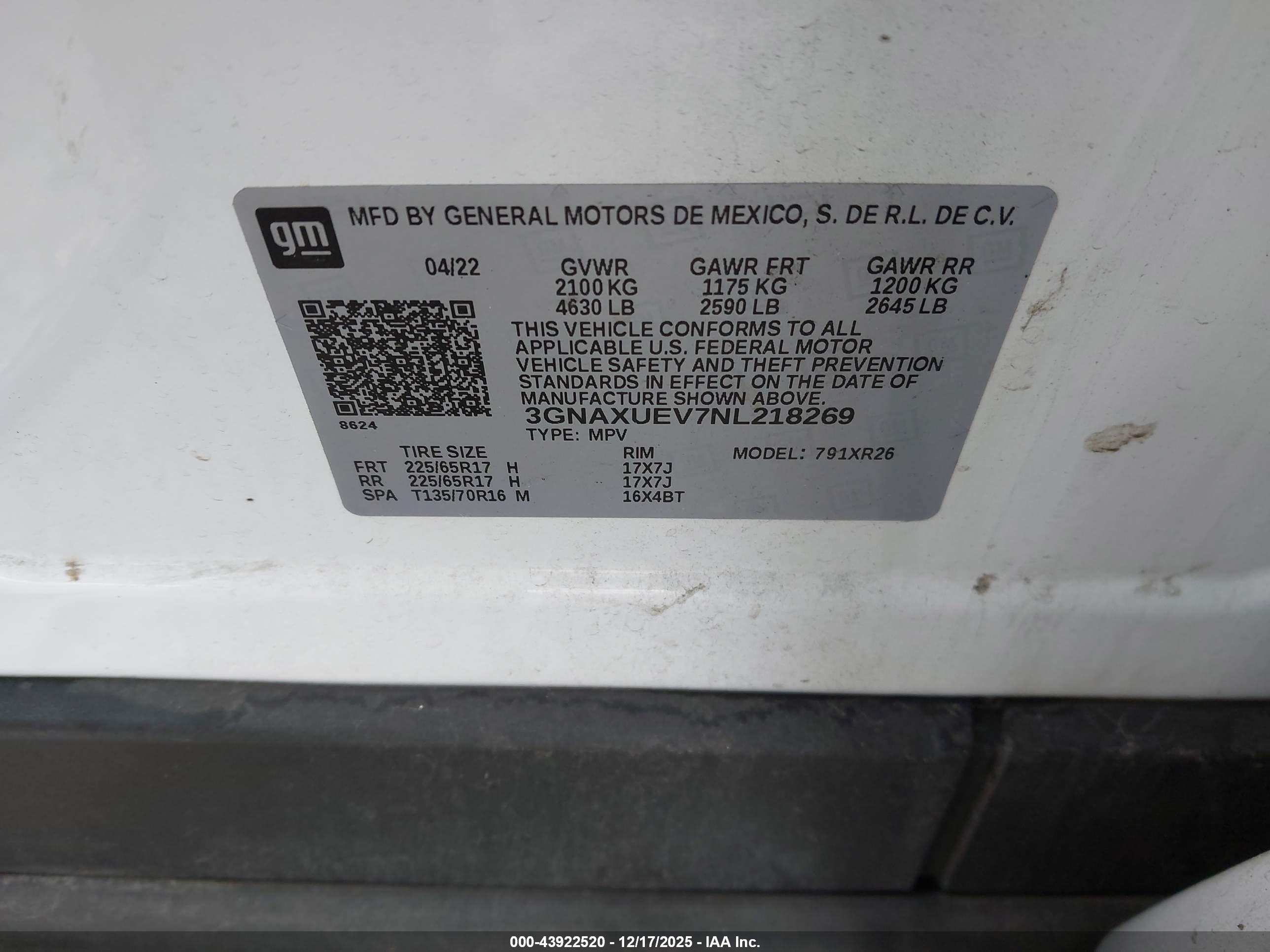 CHEVROLET EQUINOX image 9