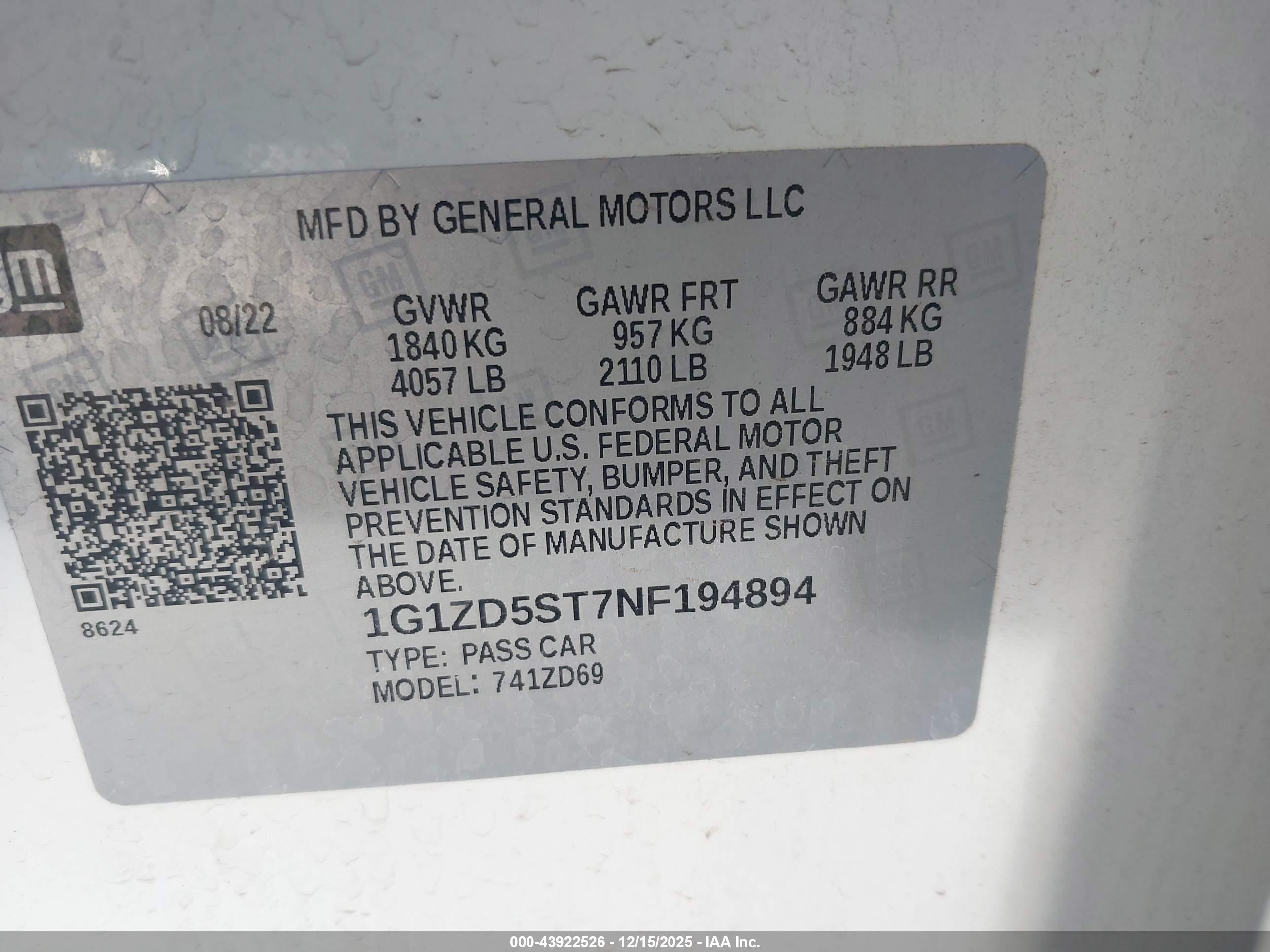 CHEVROLET MALIBU image 9