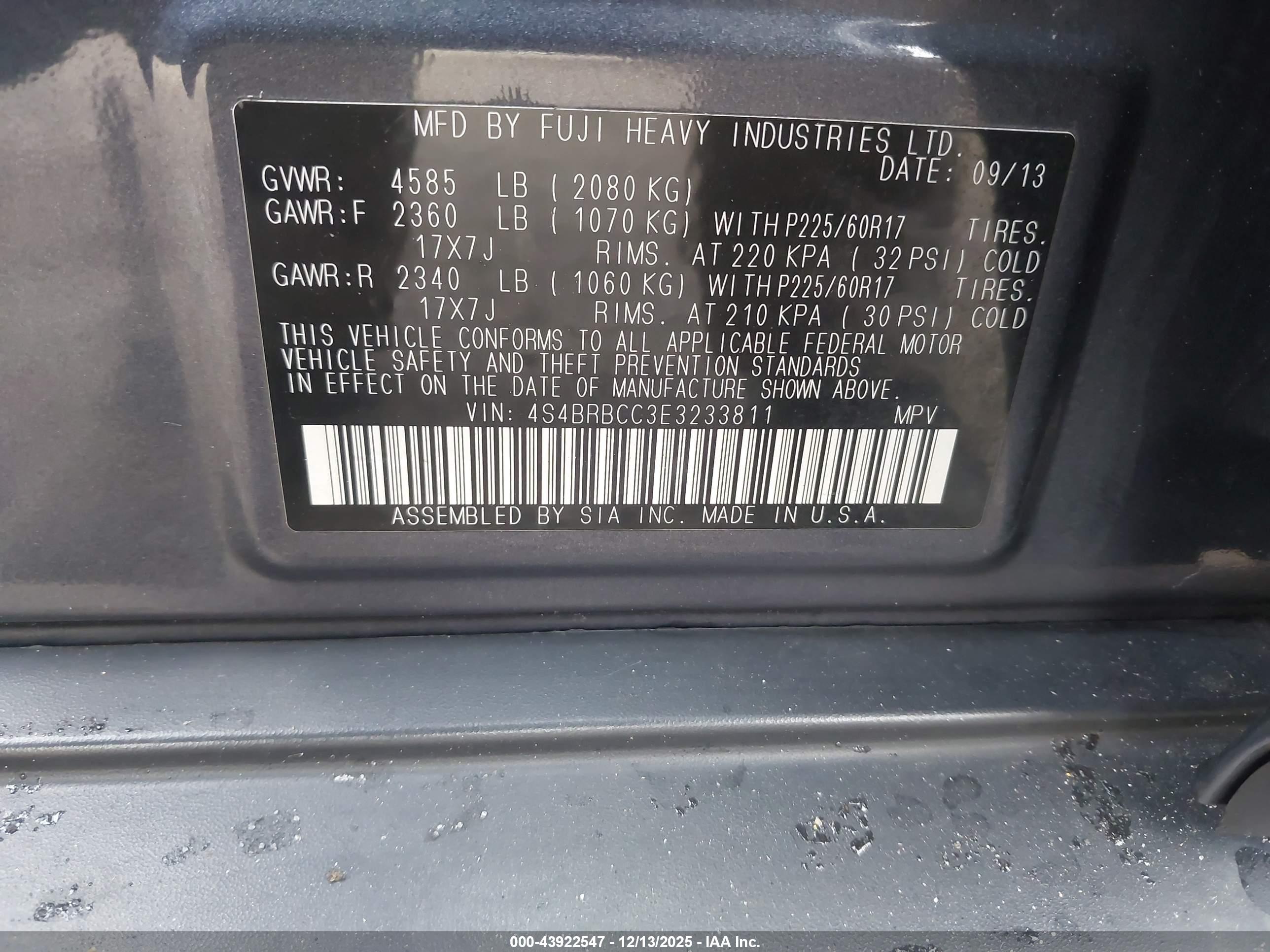 SUBARU OUTBACK image 9