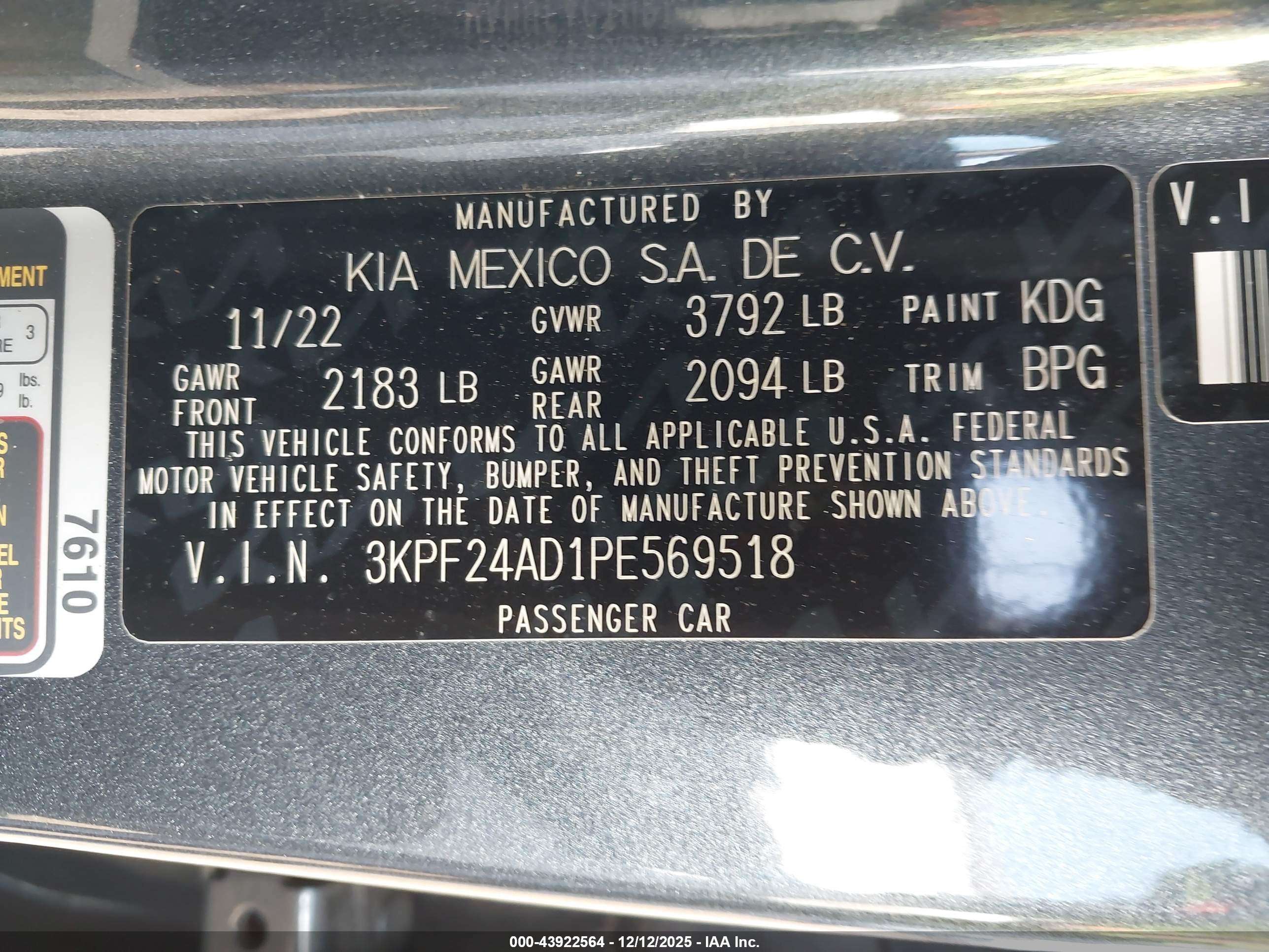 KIA FORTE image 9