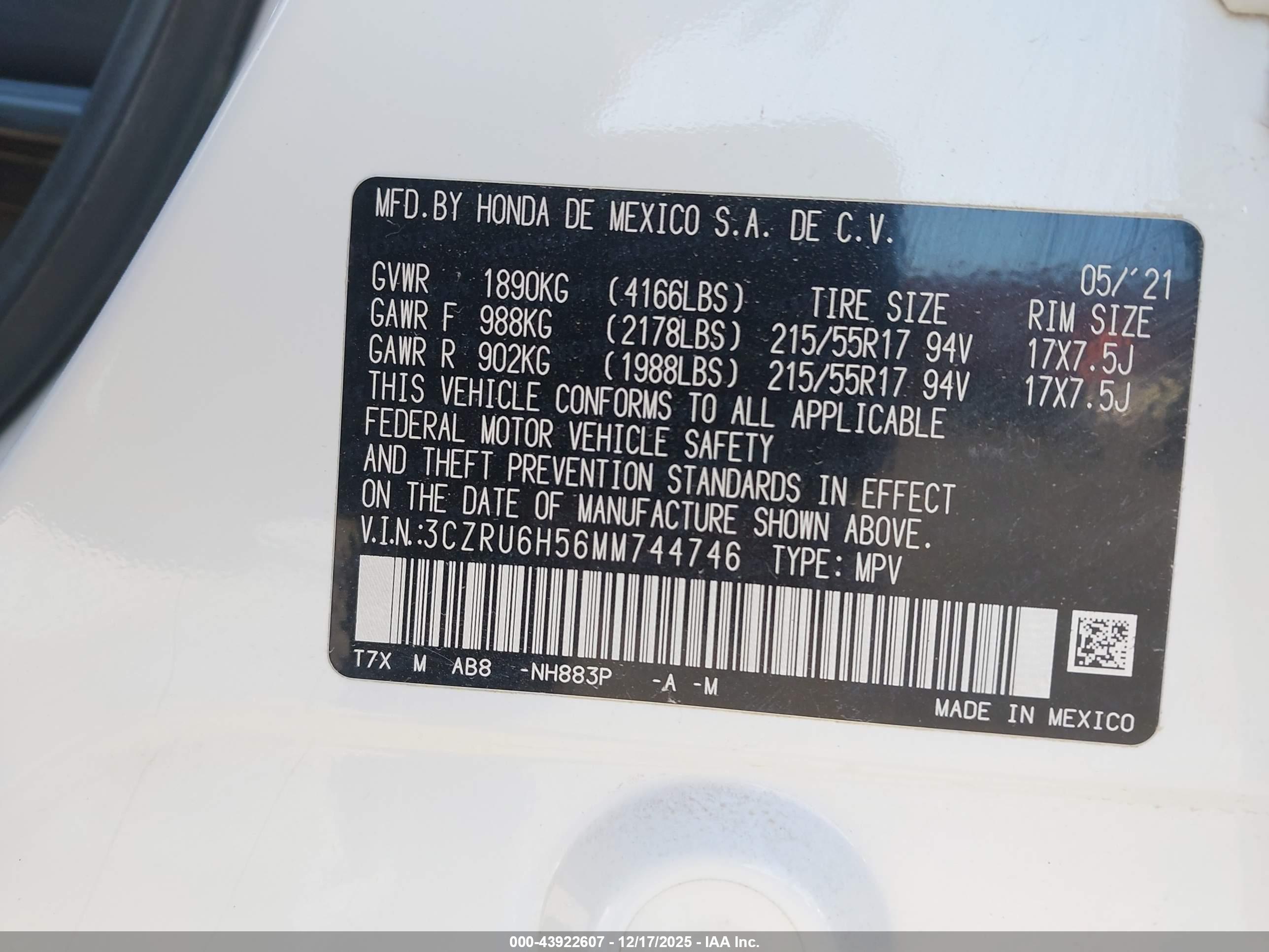 HONDA HR-V image 9