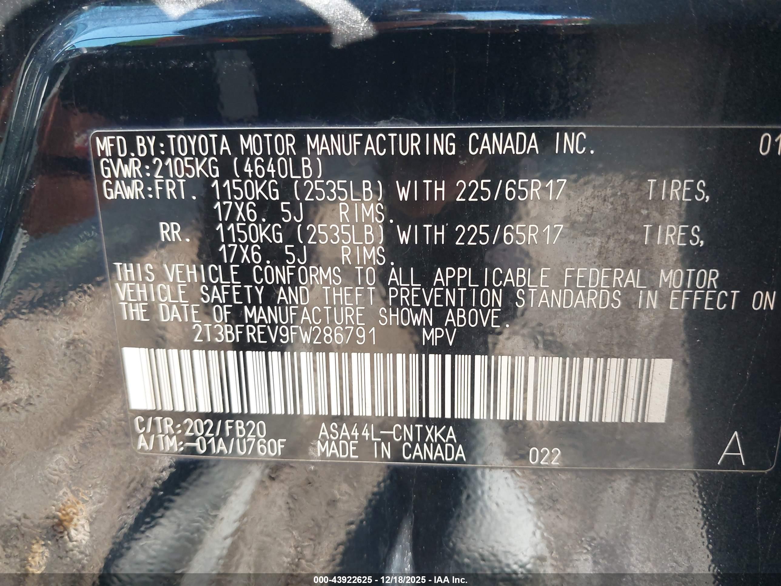 TOYOTA RAV4 image 9