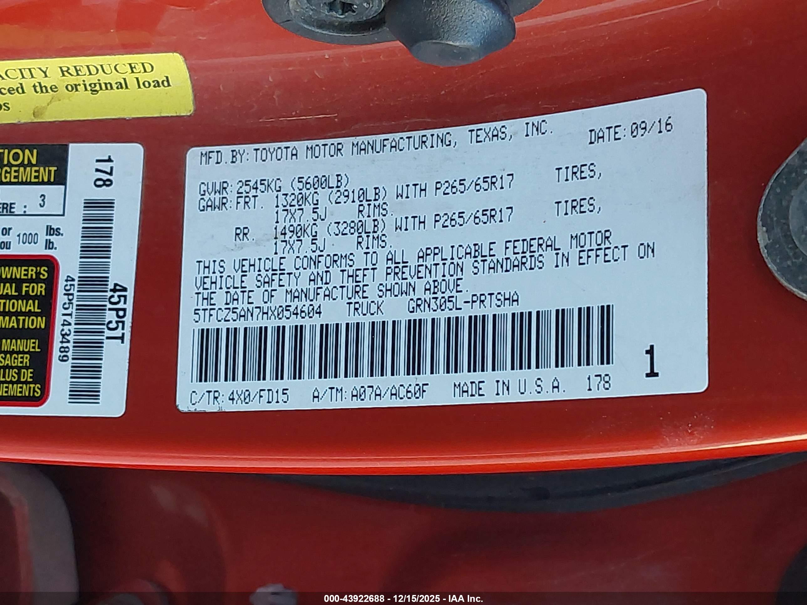 TOYOTA TACOMA image 9