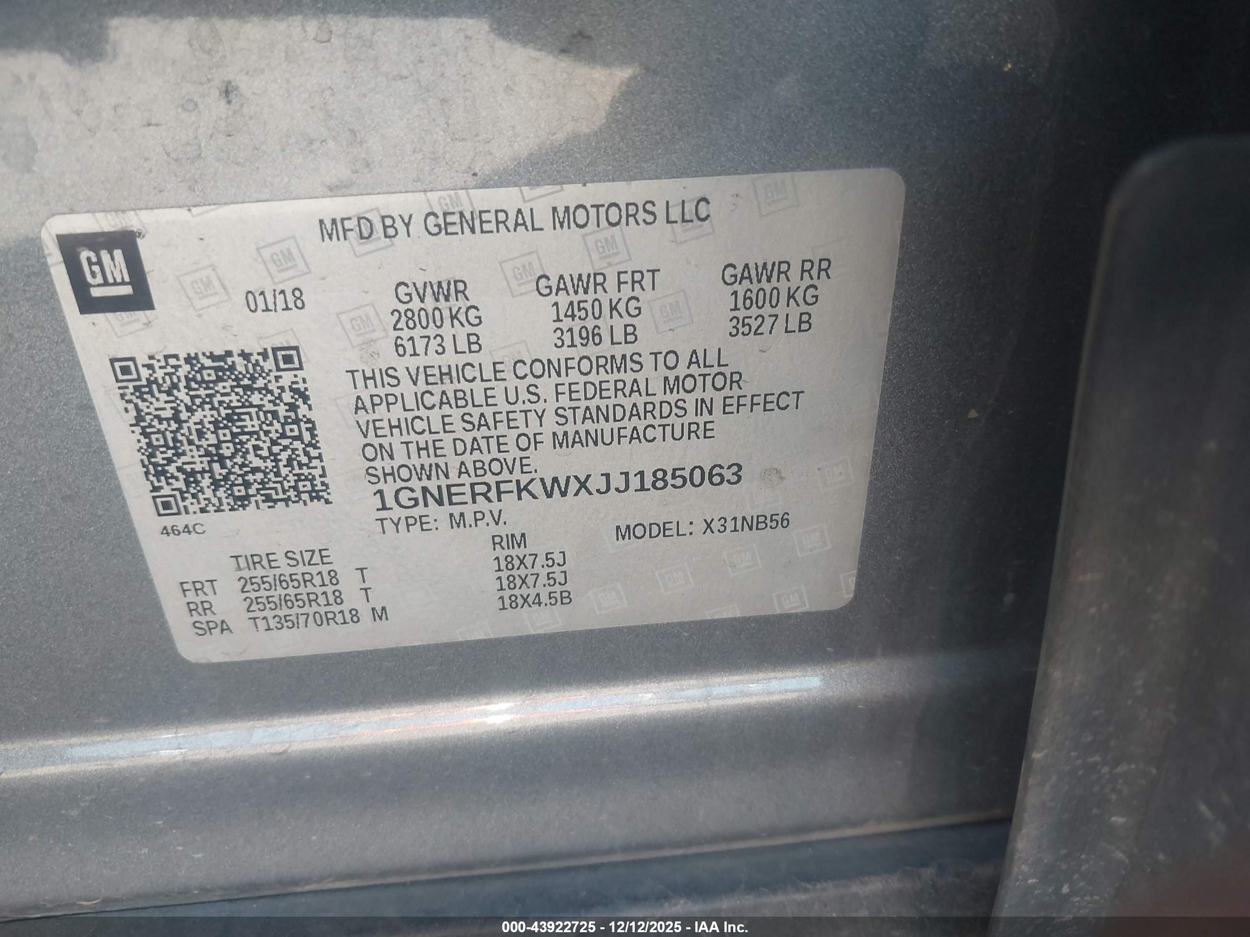 CHEVROLET TRAVERSE image 9