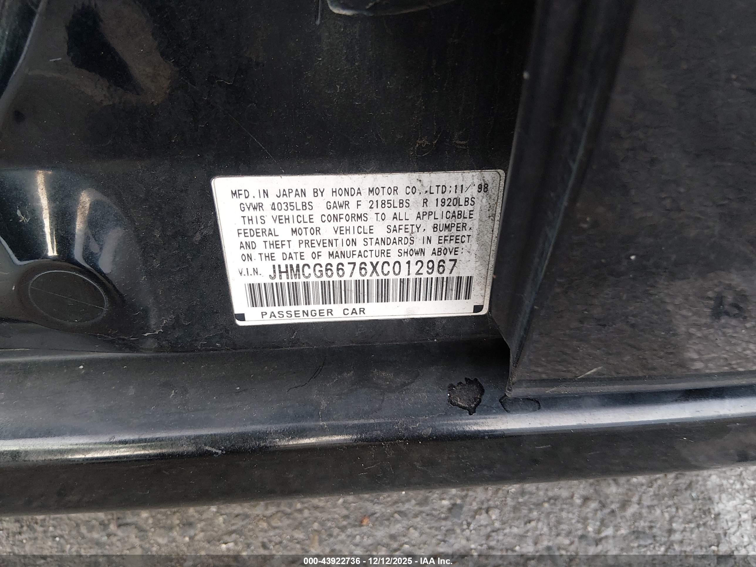 HONDA ACCORD image 9