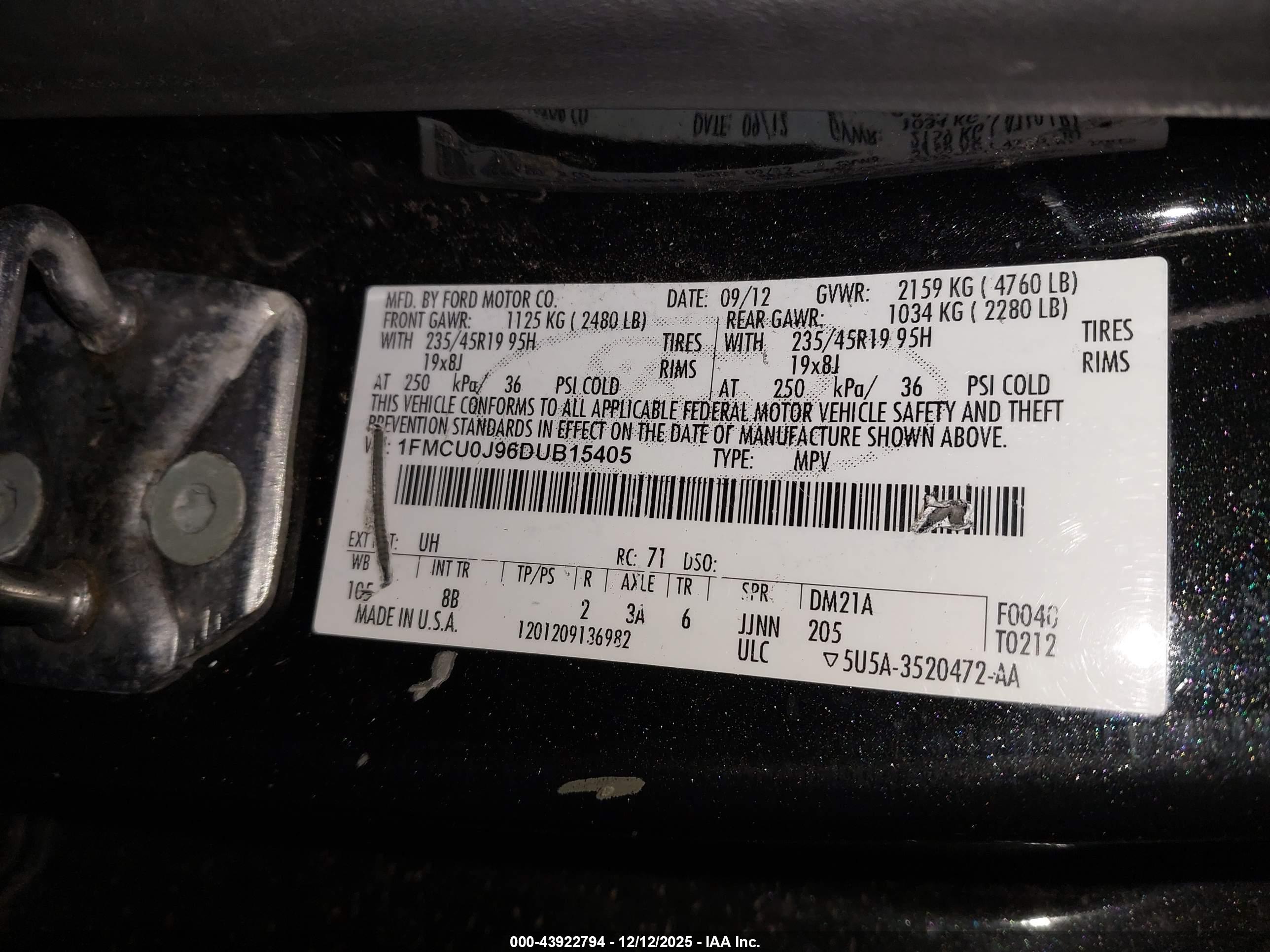 FORD ESCAPE image 9