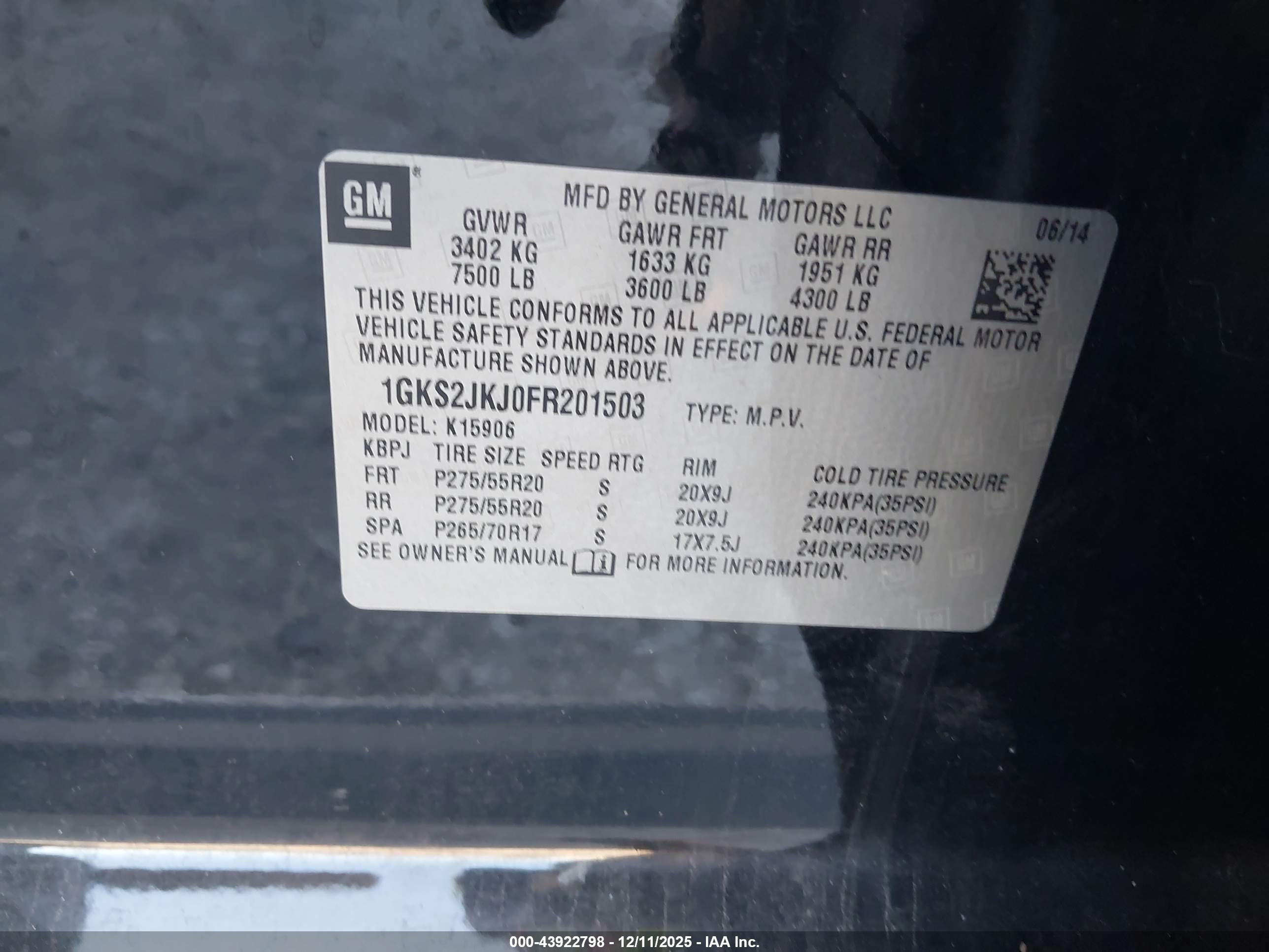 GMC YUKON image 9