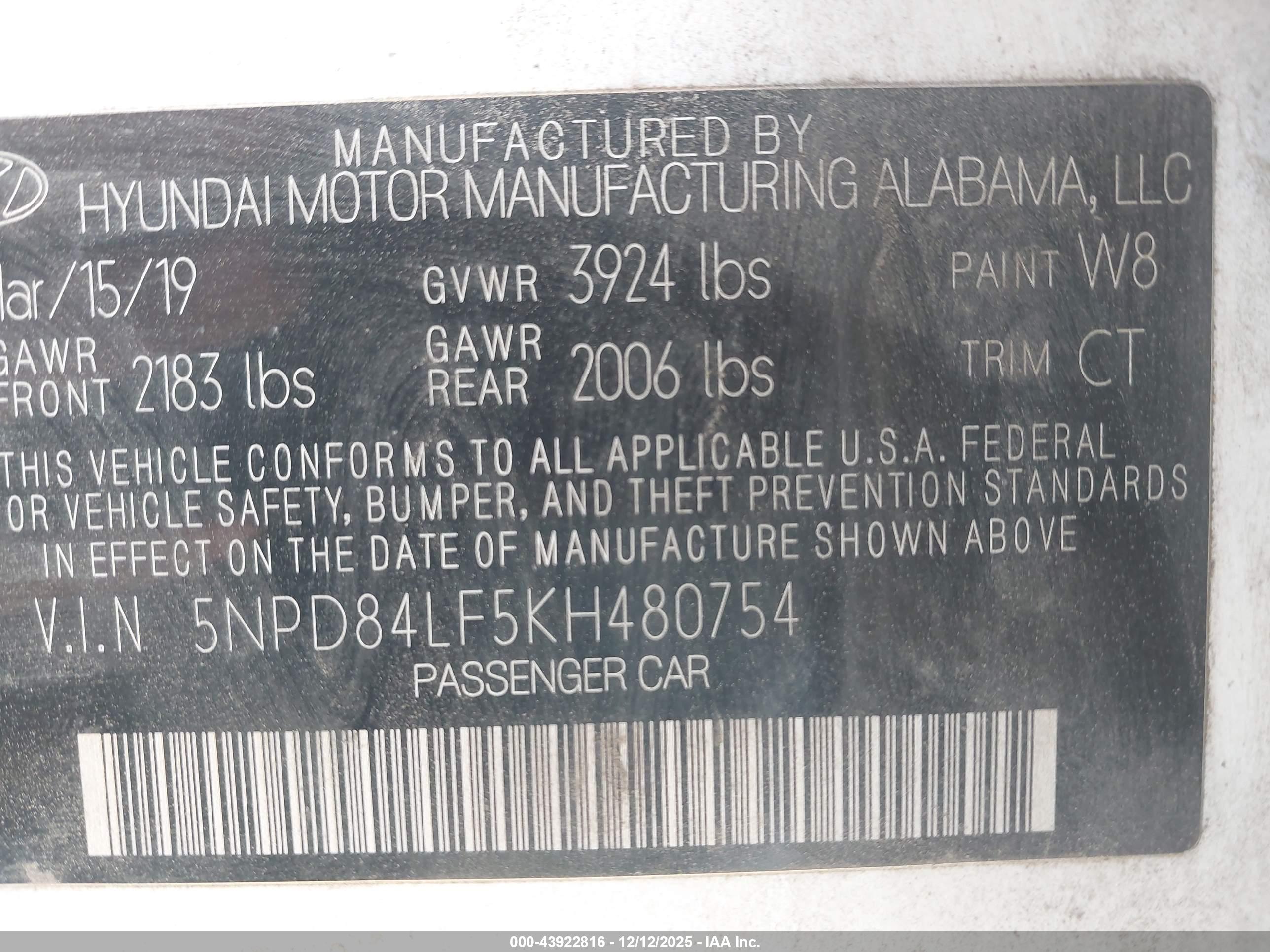 HYUNDAI ELANTRA image 9