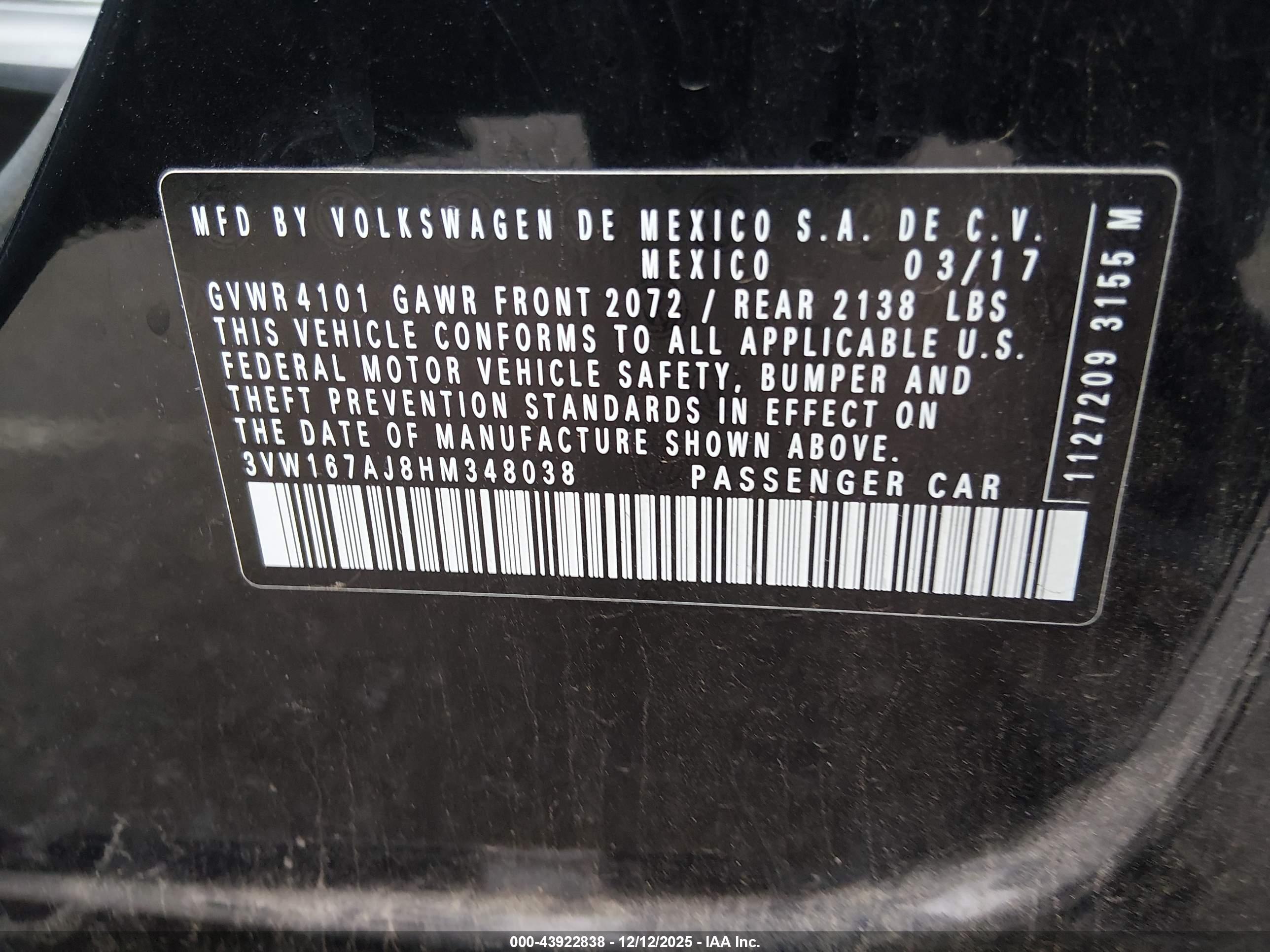 VOLKSWAGEN JETTA image 9