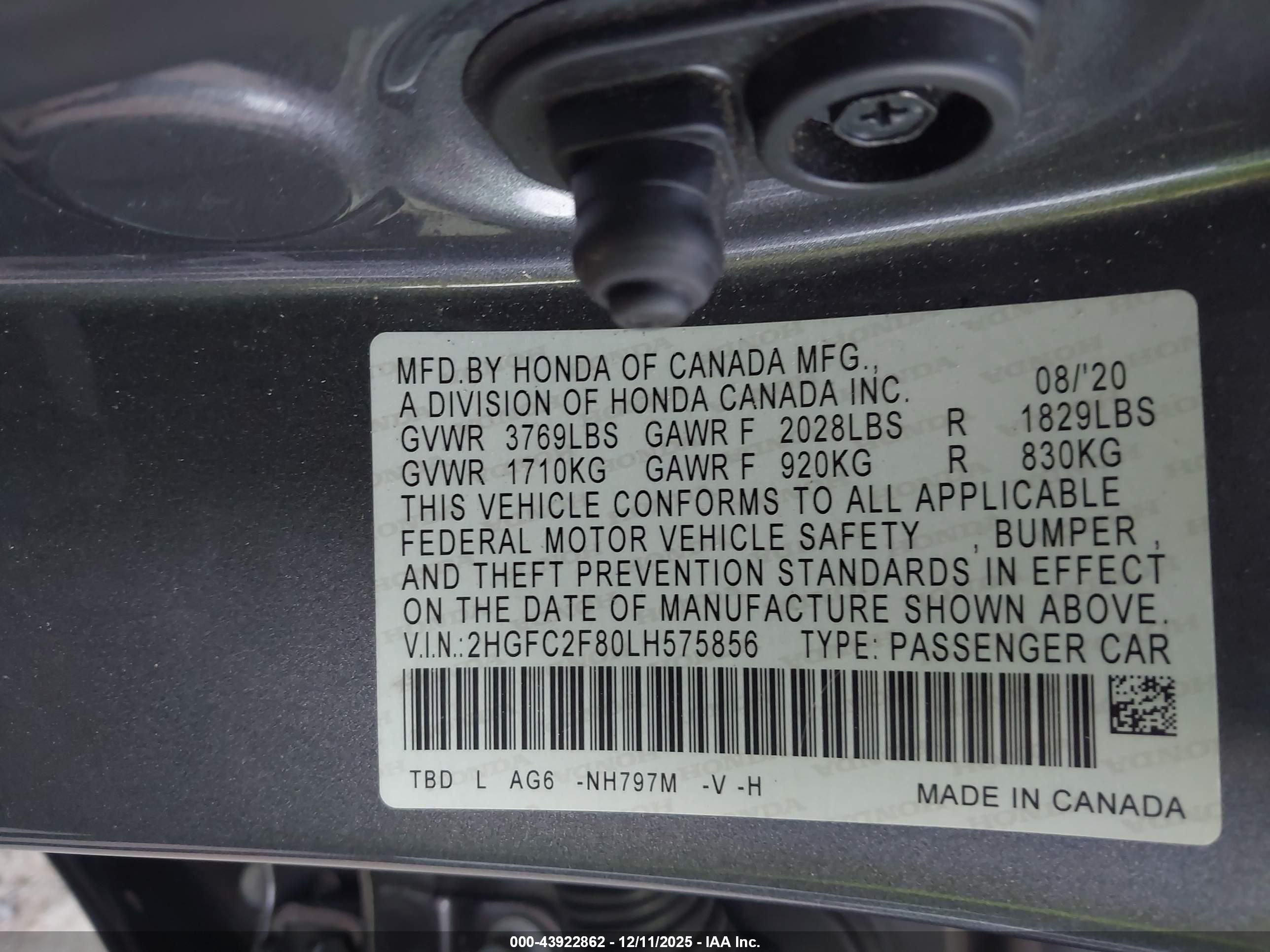 HONDA CIVIC image 9