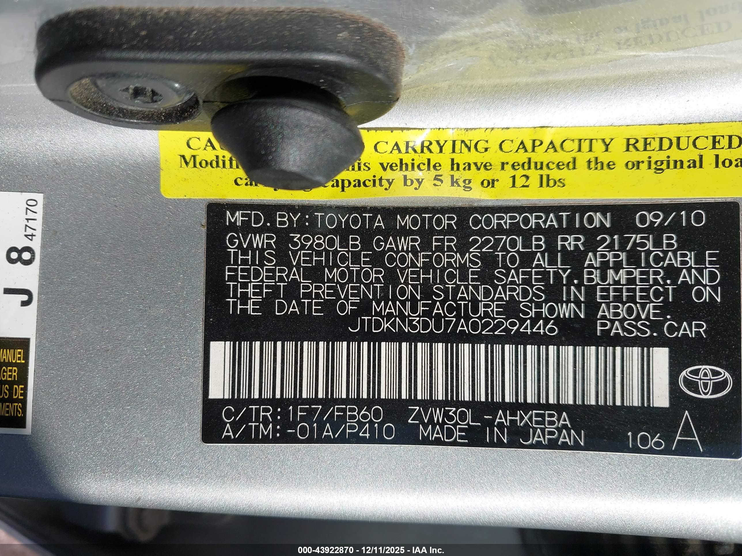 TOYOTA PRIUS image 9