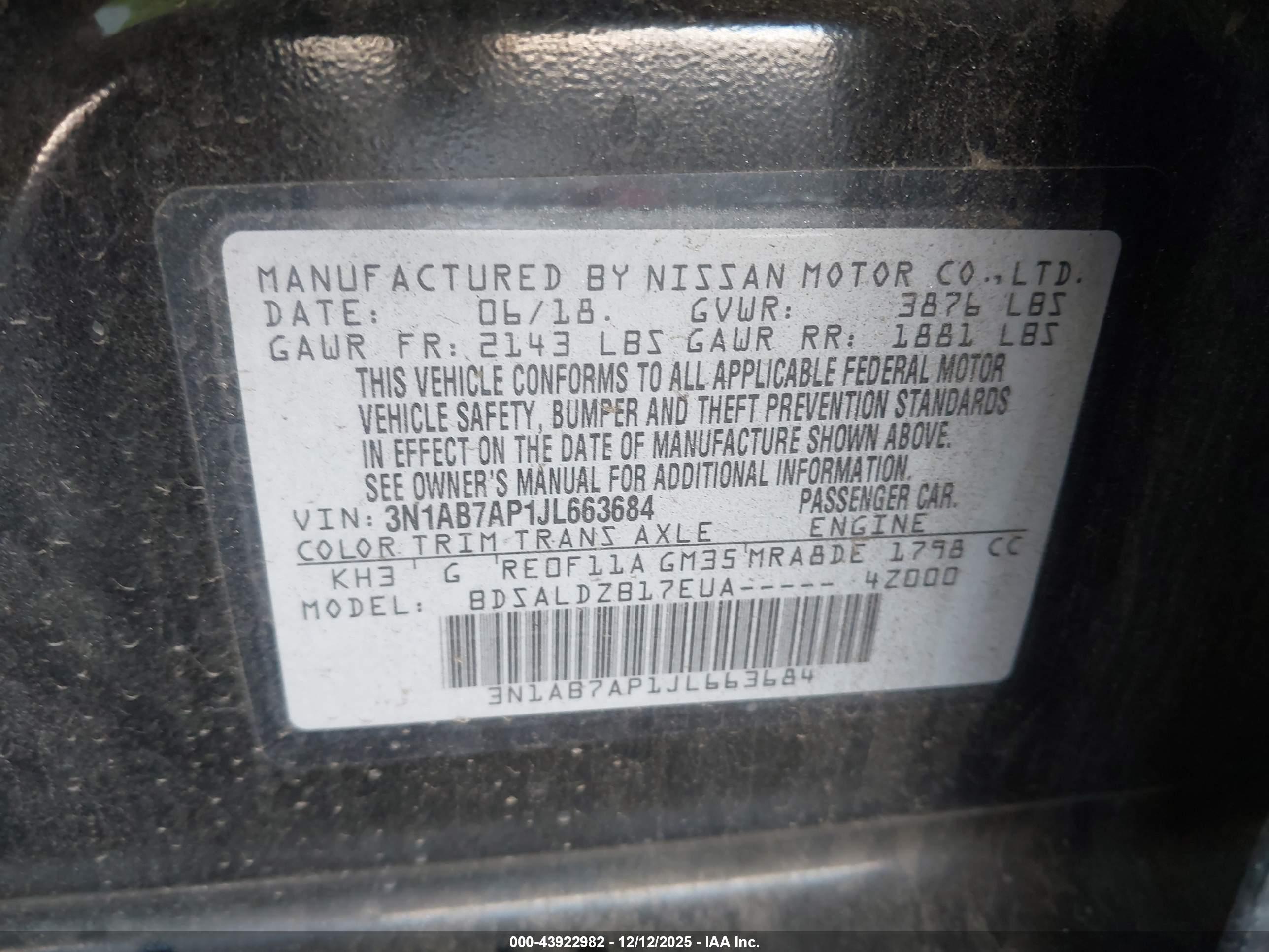 NISSAN SENTRA image 9