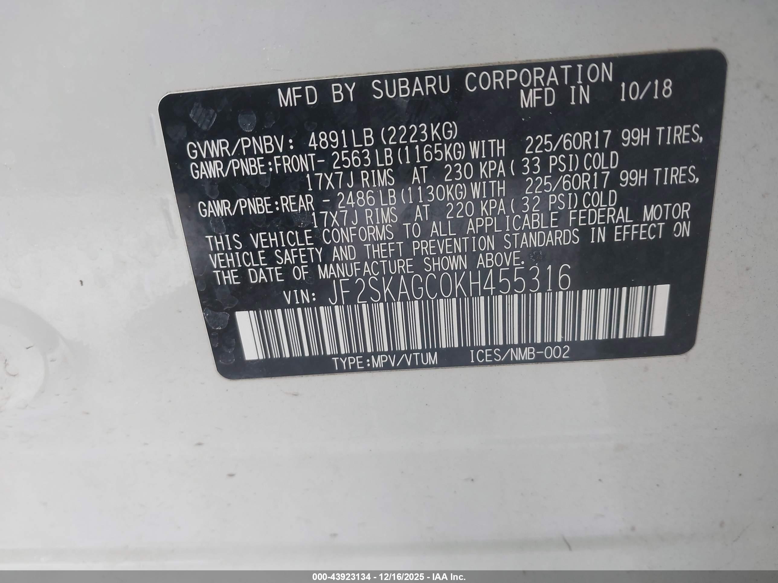 SUBARU FORESTER image 9