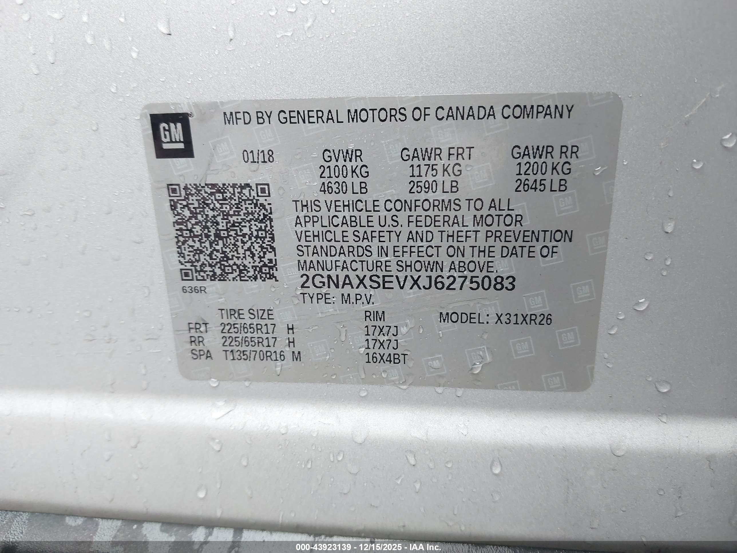 CHEVROLET EQUINOX image 9