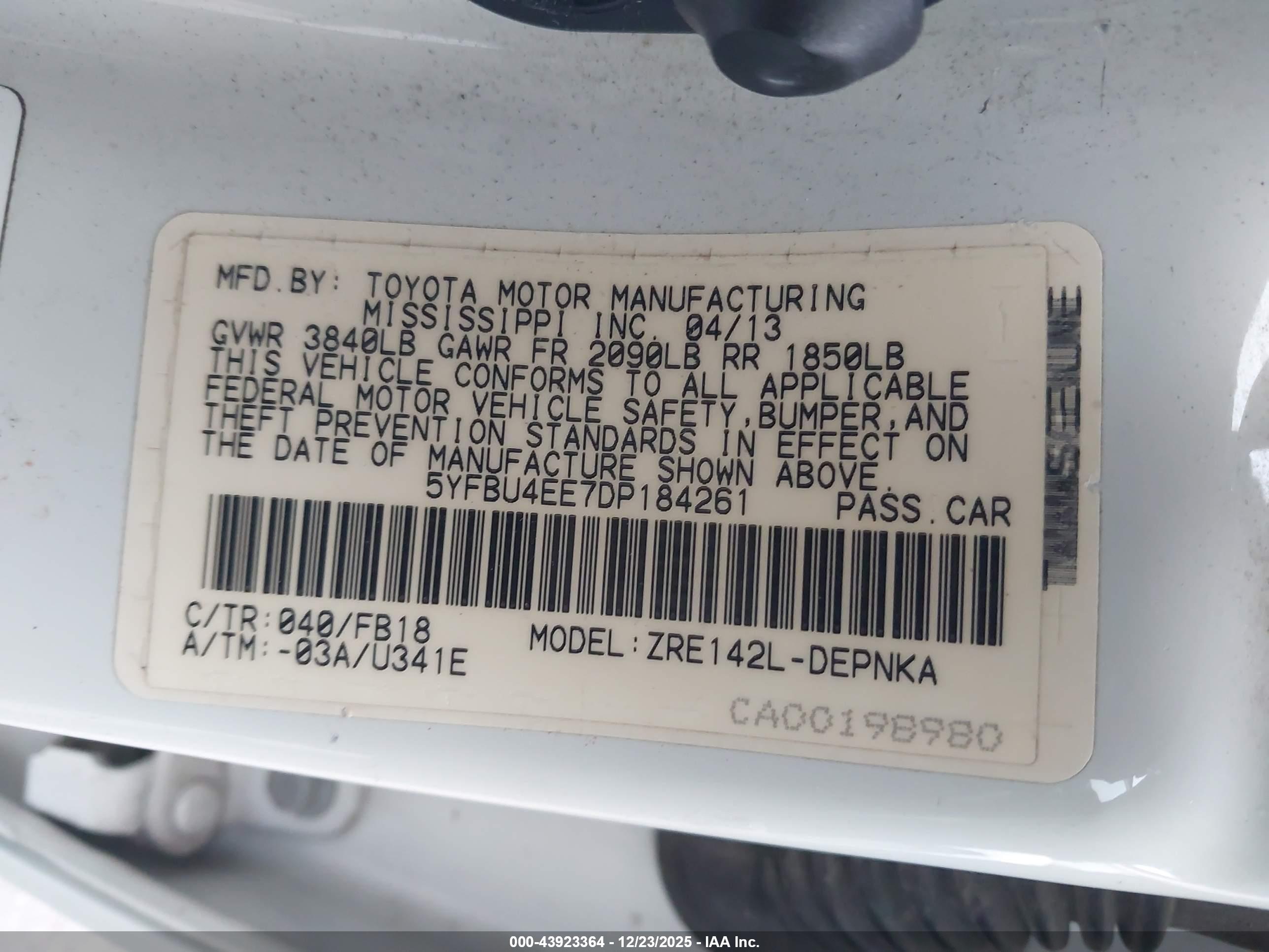 TOYOTA COROLLA image 9