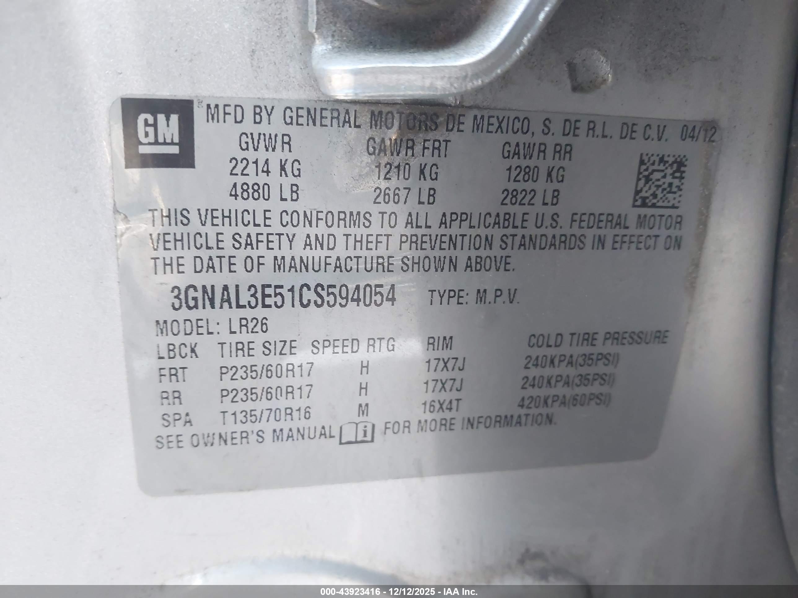 CHEVROLET CAPTIVA image 9