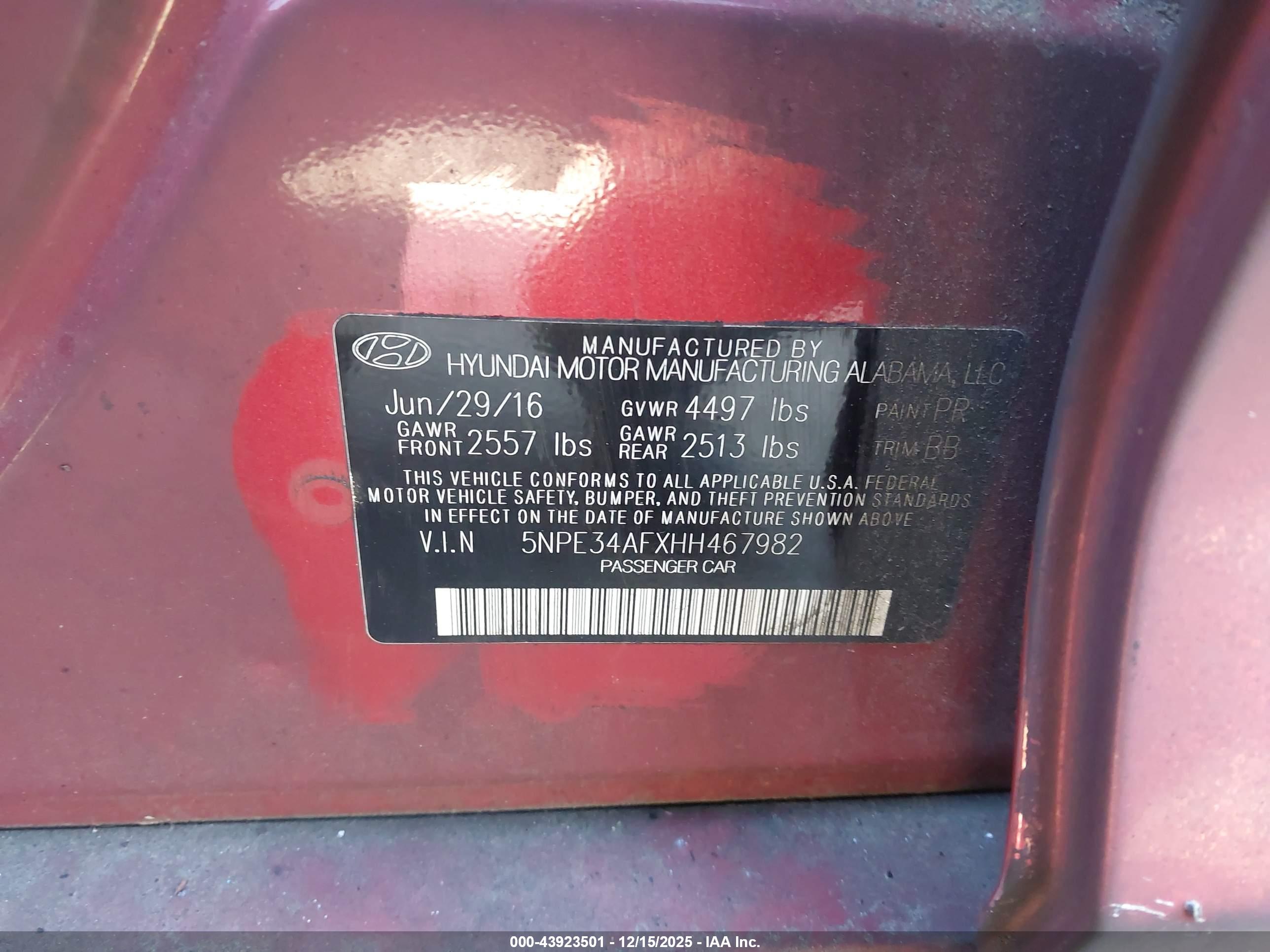 HYUNDAI SONATA image 9