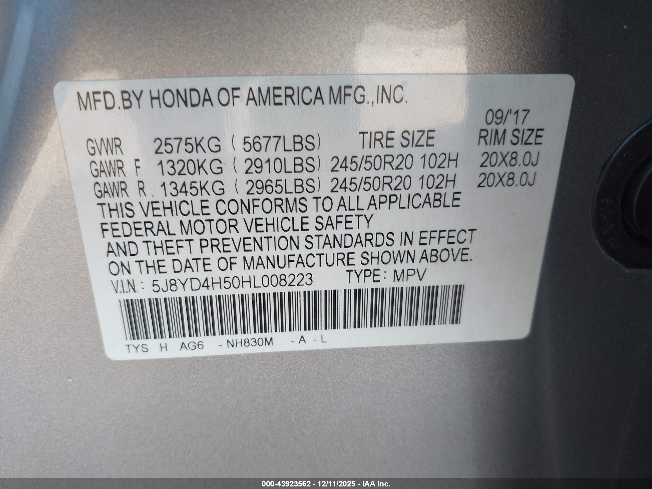 ACURA MDX image 9
