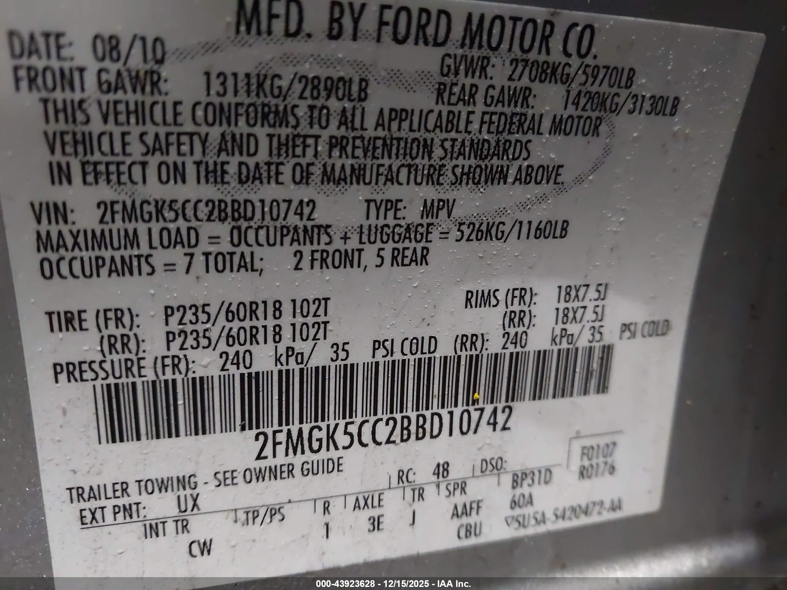 FORD FLEX image 9