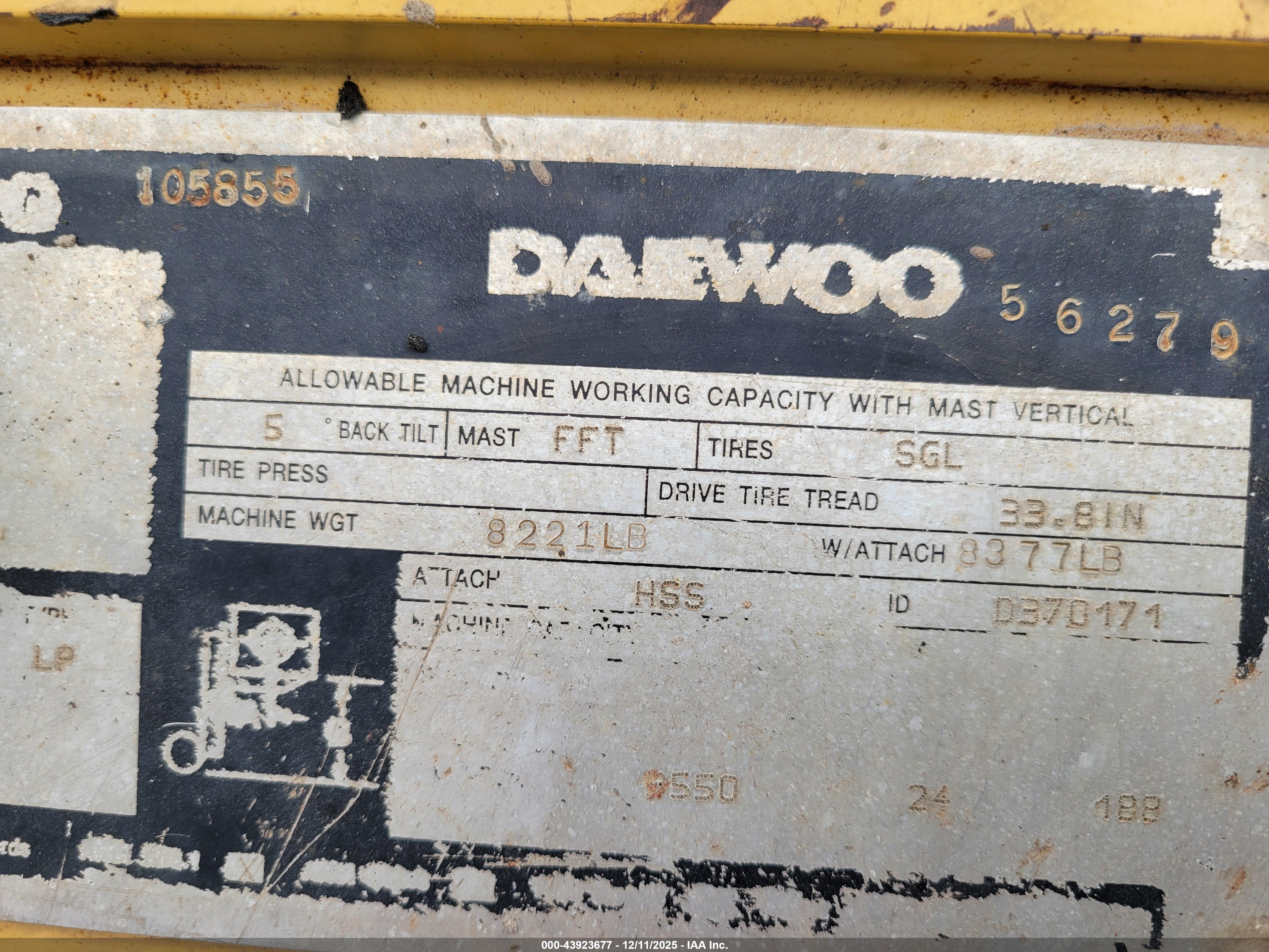 DAEWOO GC20S-2 image 9