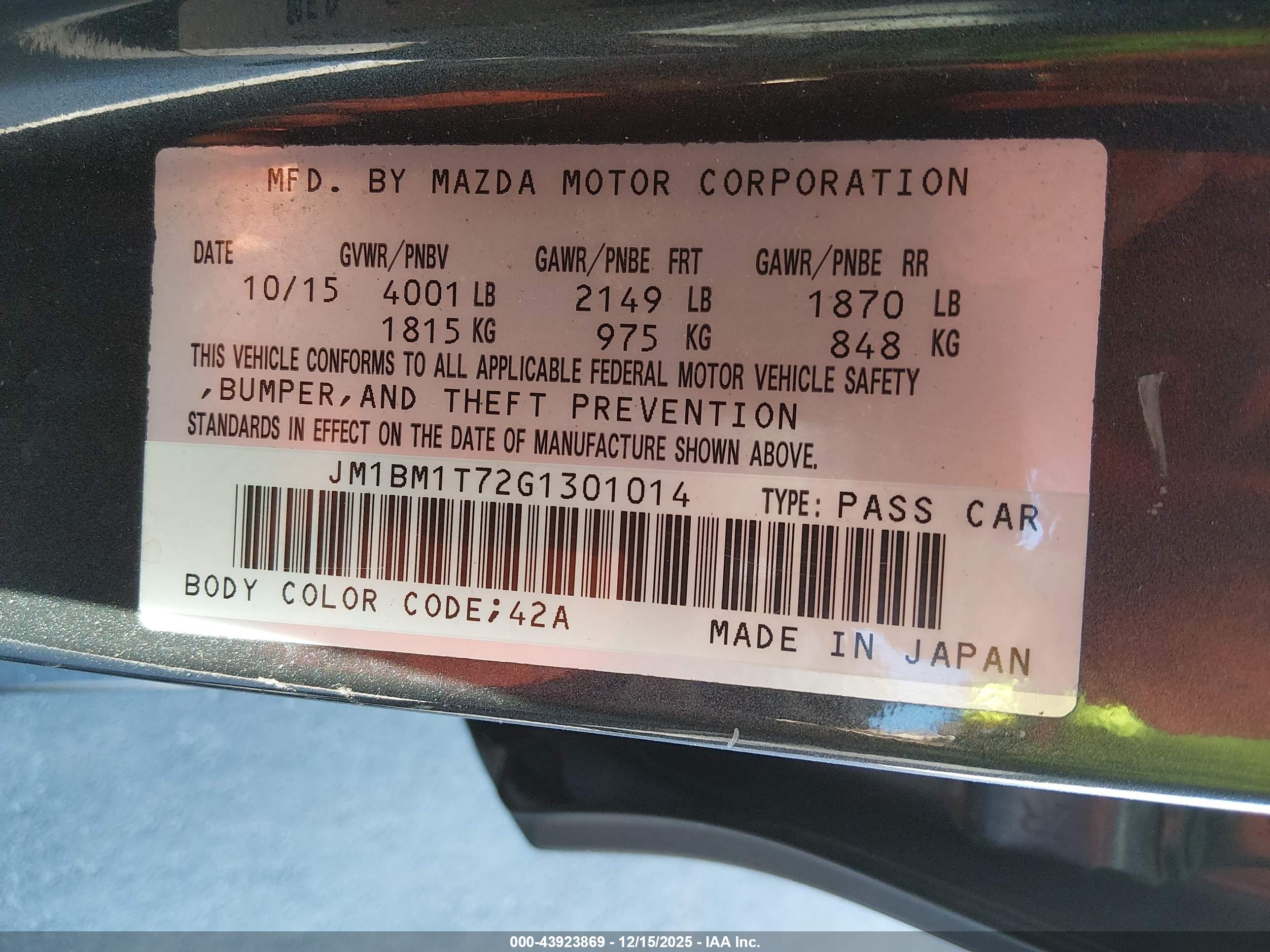 MAZDA MAZDA3 image 9