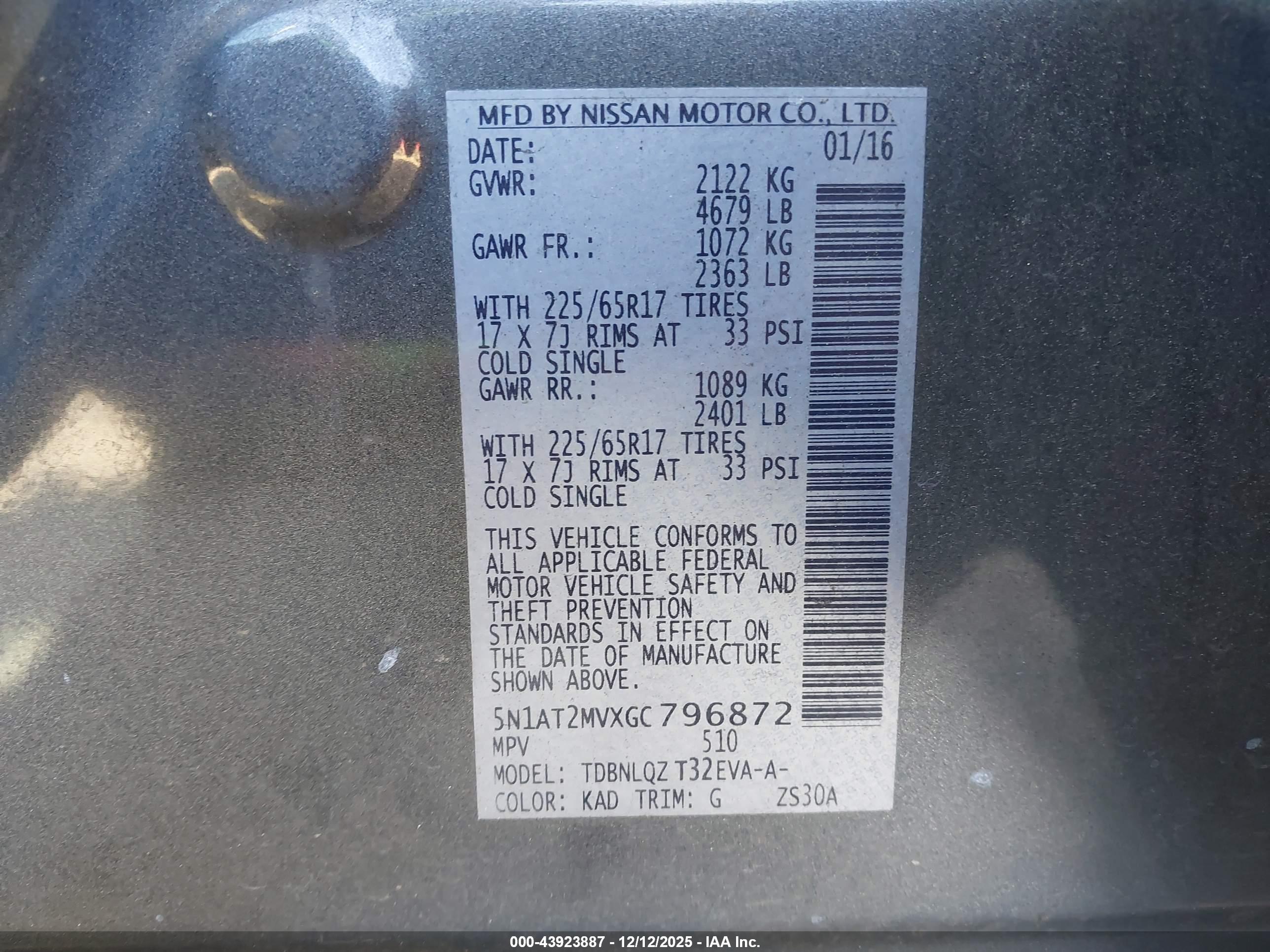 NISSAN ROGUE image 9