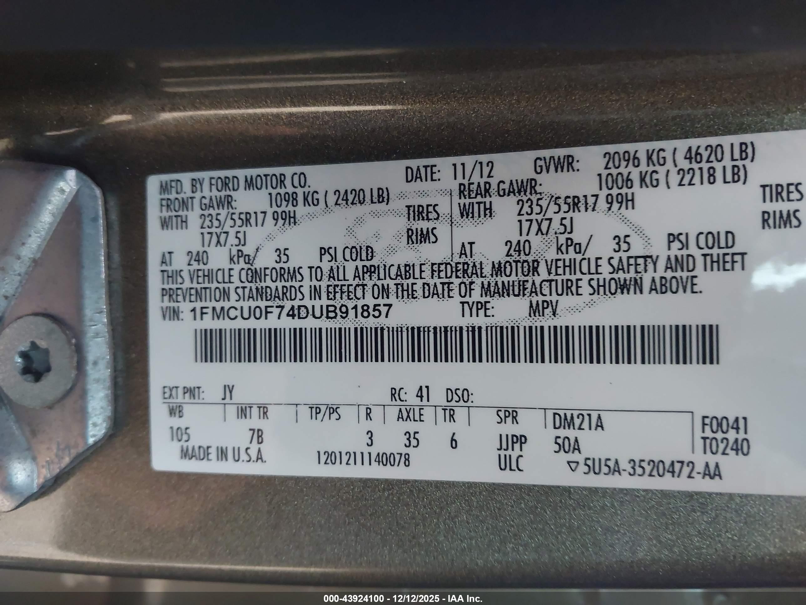 FORD ESCAPE image 9