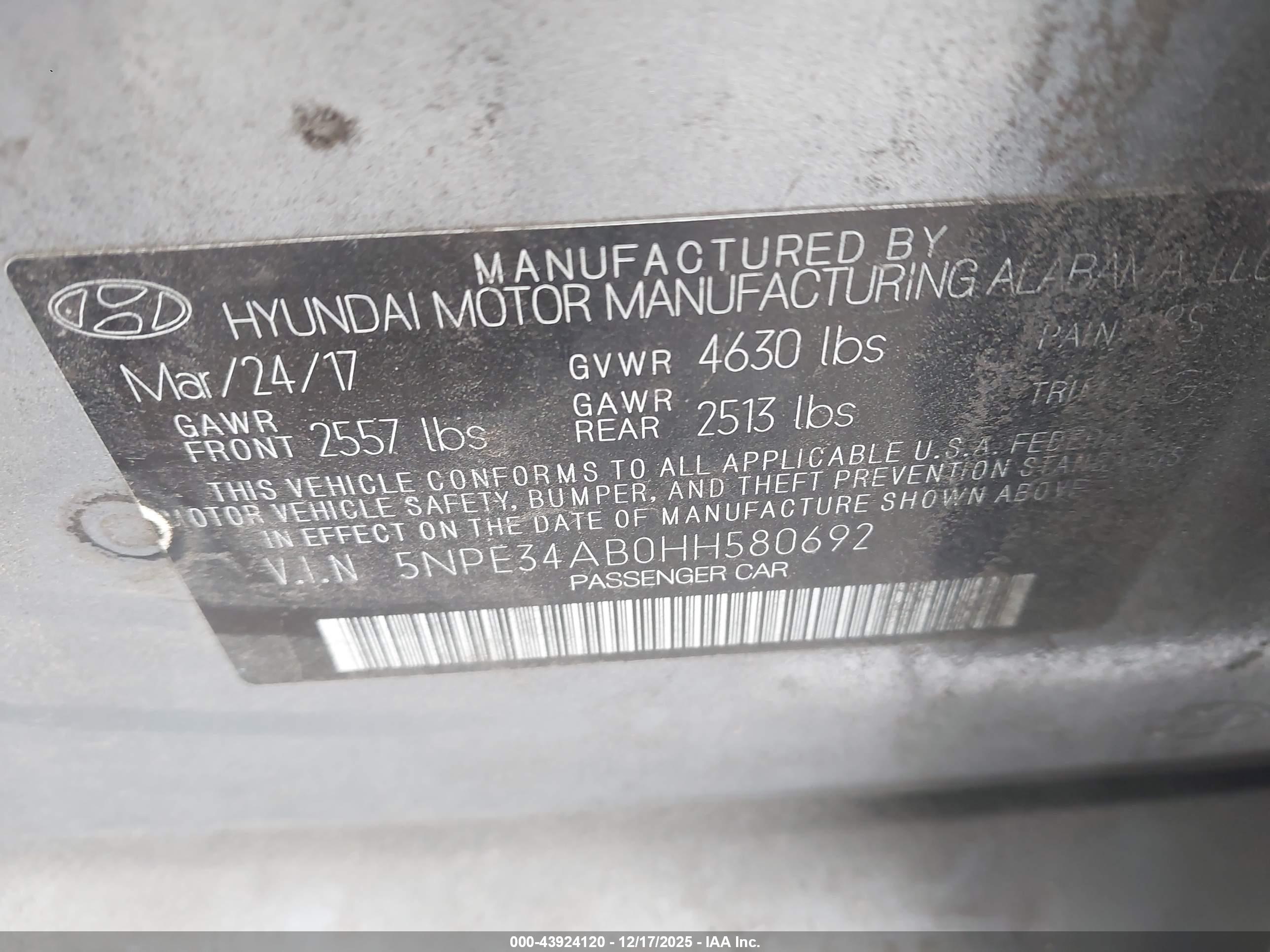 HYUNDAI SONATA image 9