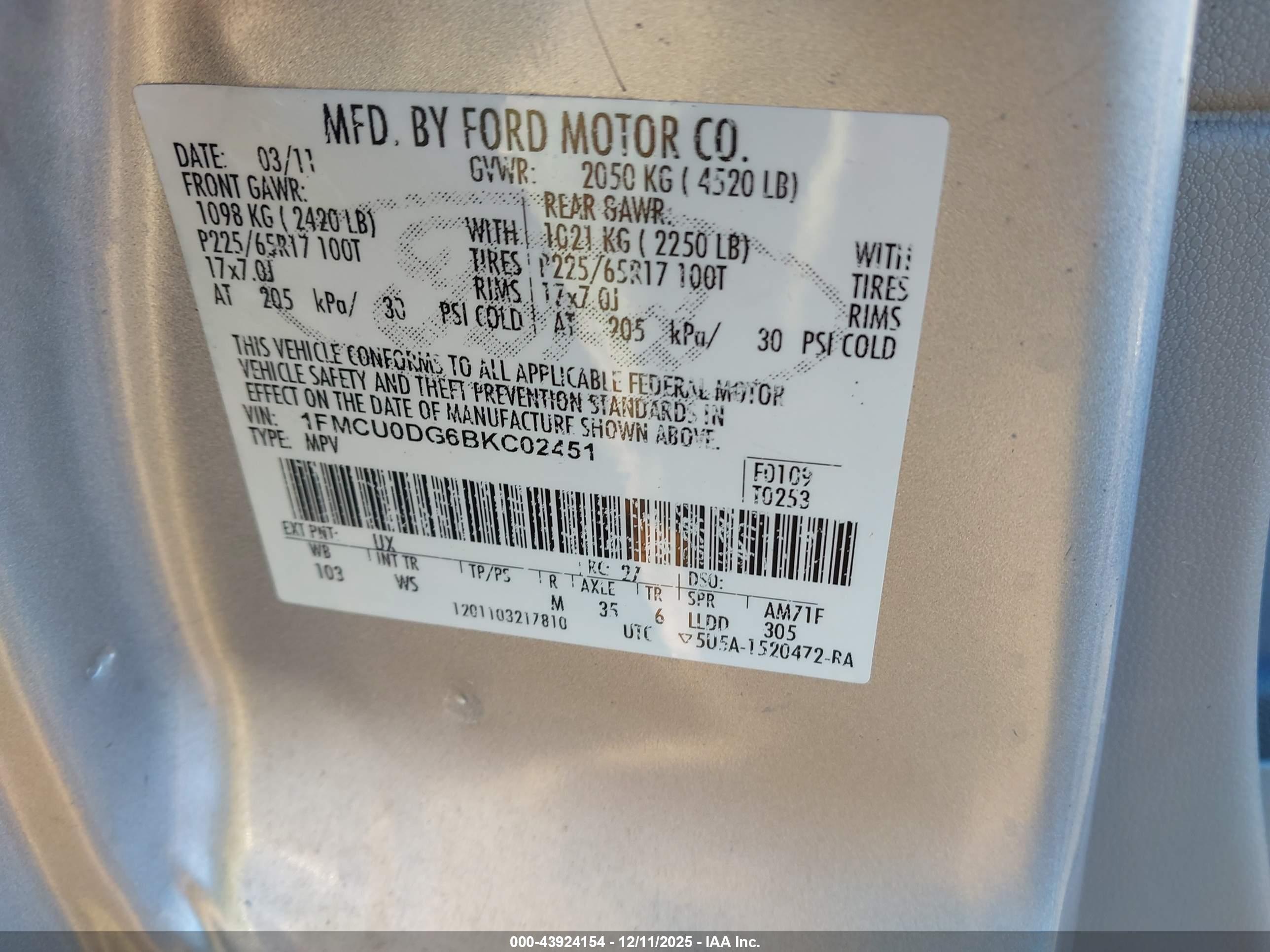FORD ESCAPE image 9