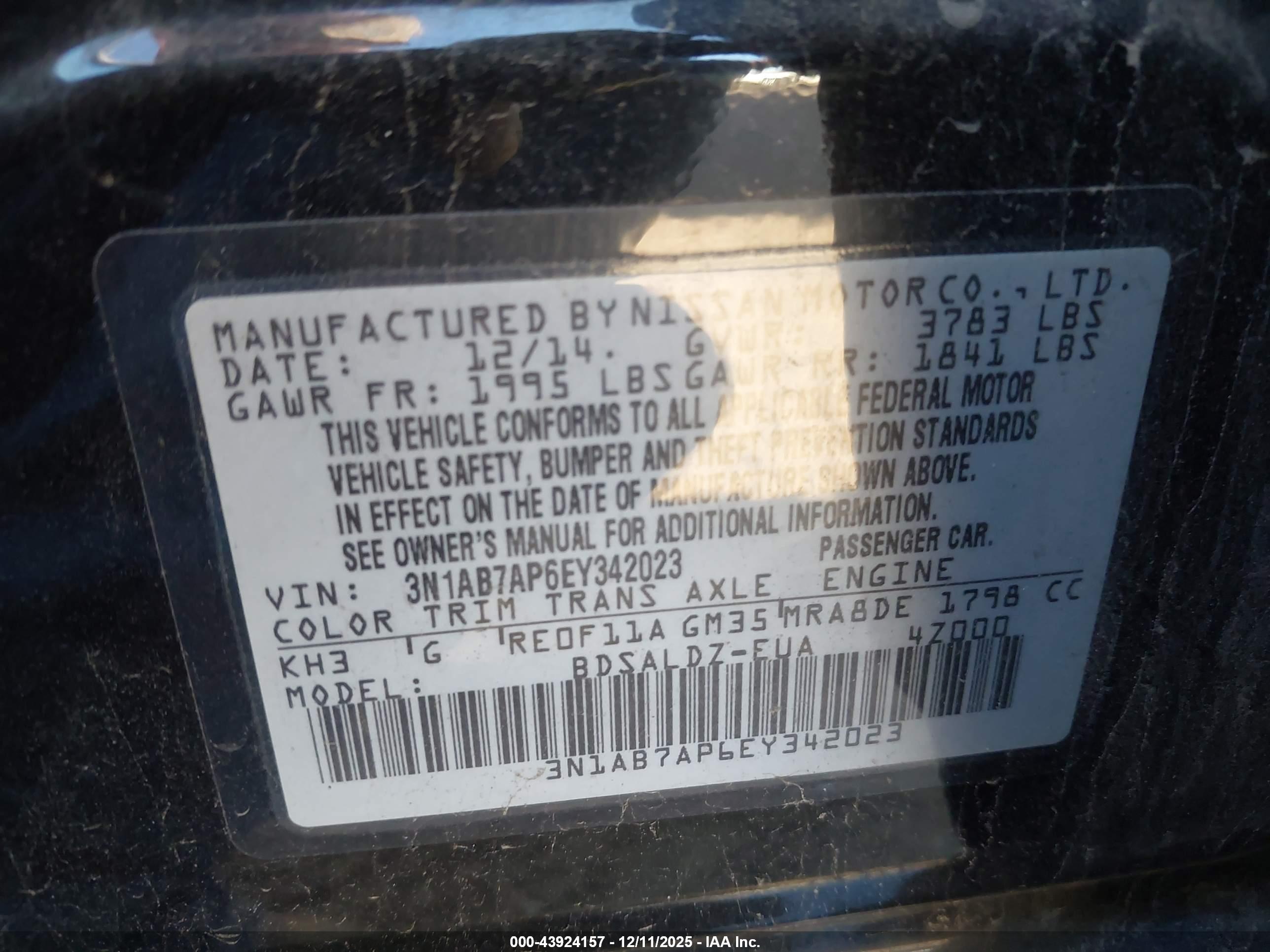 NISSAN SENTRA image 9
