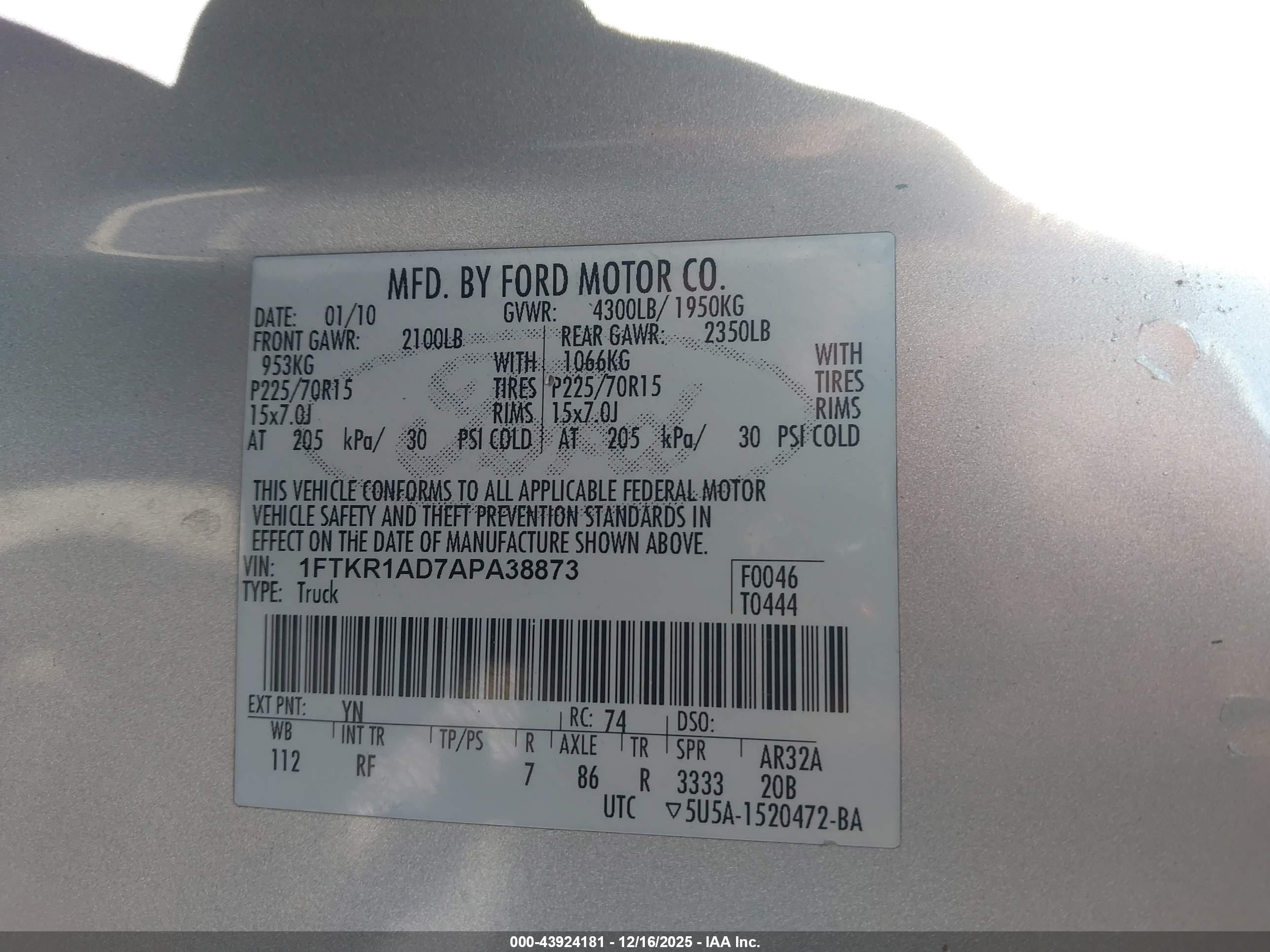 FORD RANGER image 9
