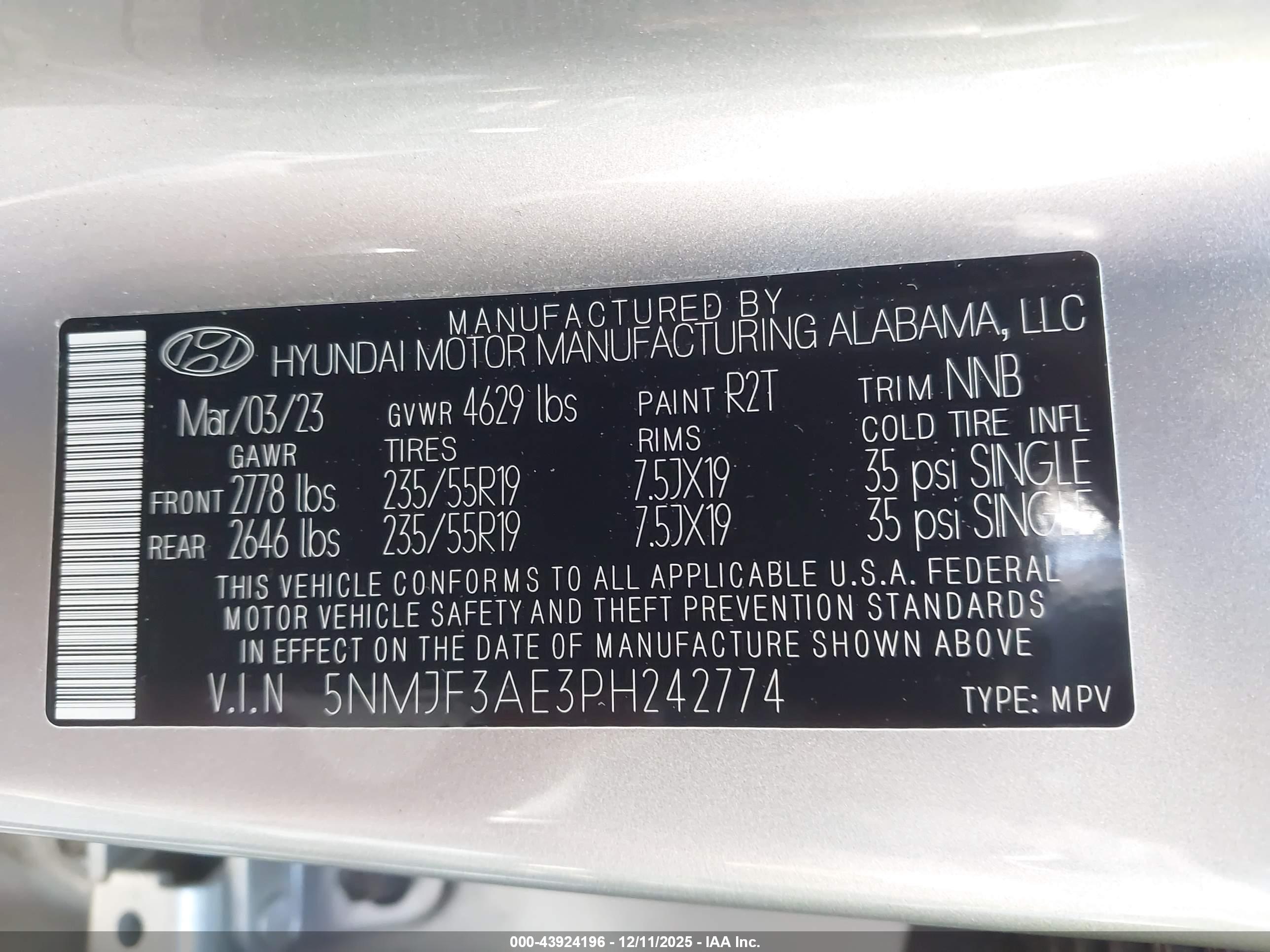 HYUNDAI TUCSON image 9