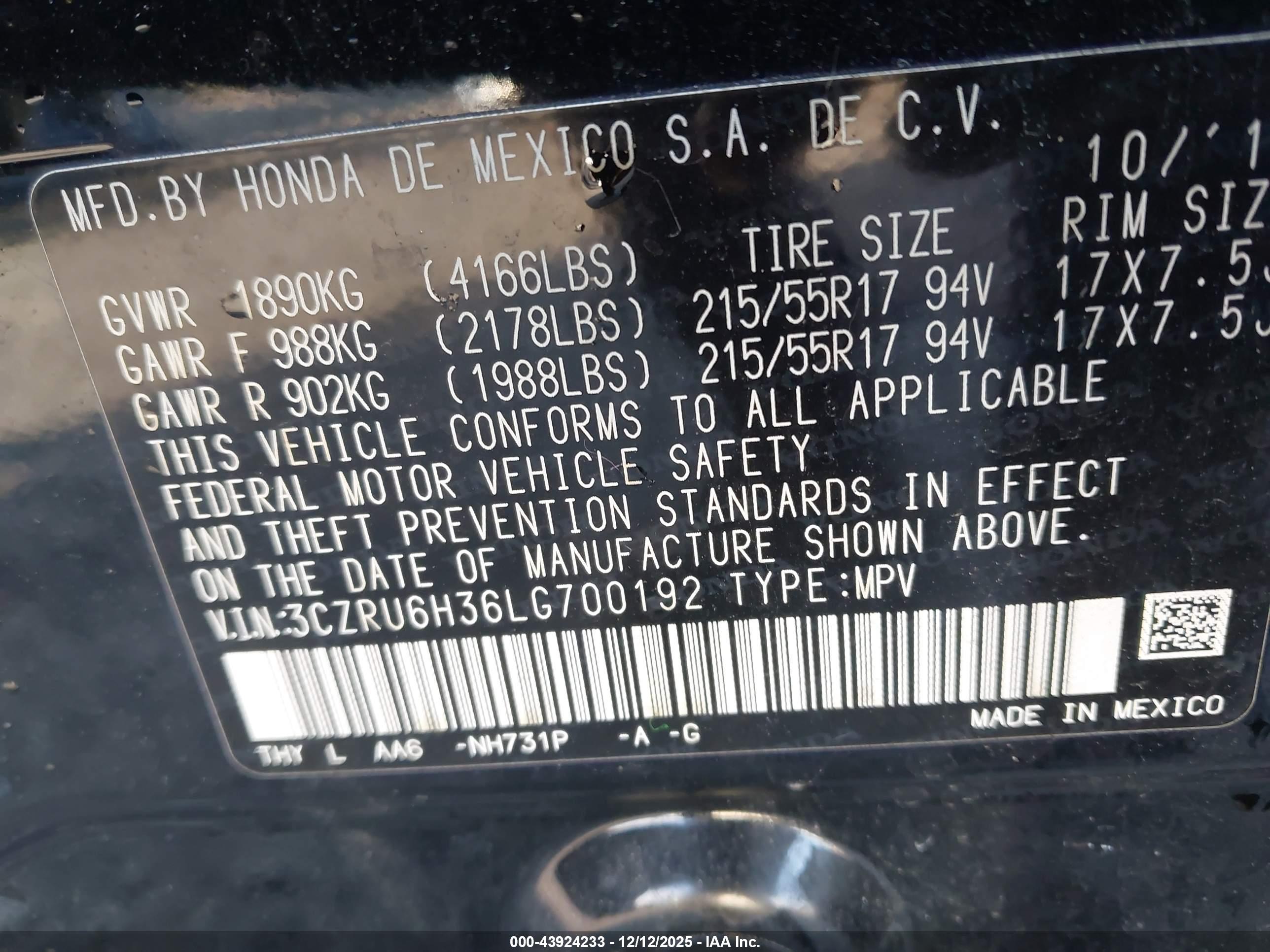 HONDA HR-V image 9