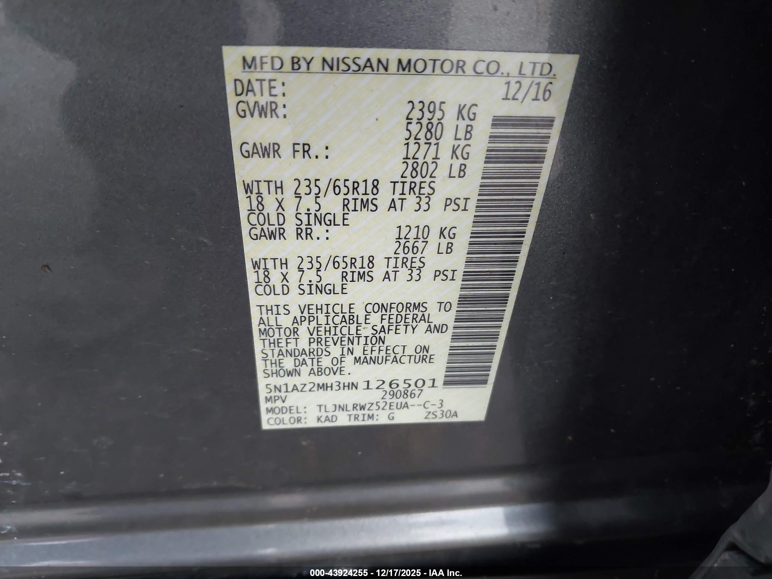 NISSAN MURANO image 9