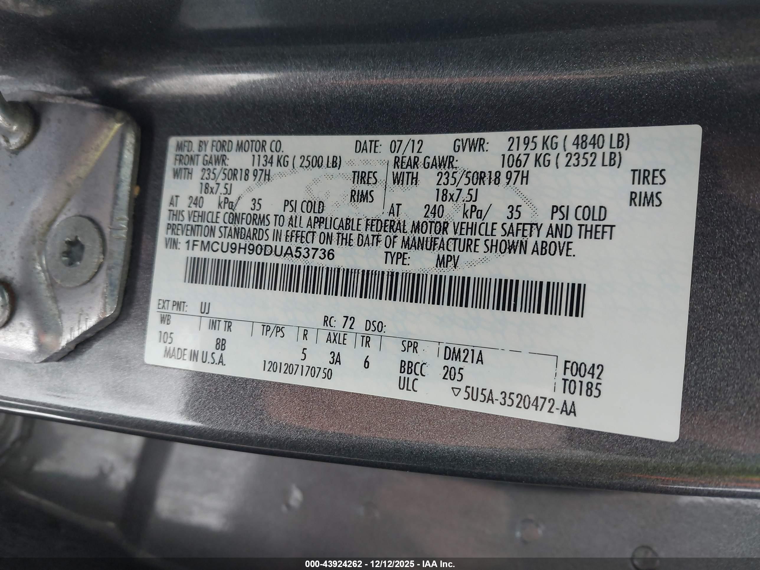 FORD ESCAPE image 9