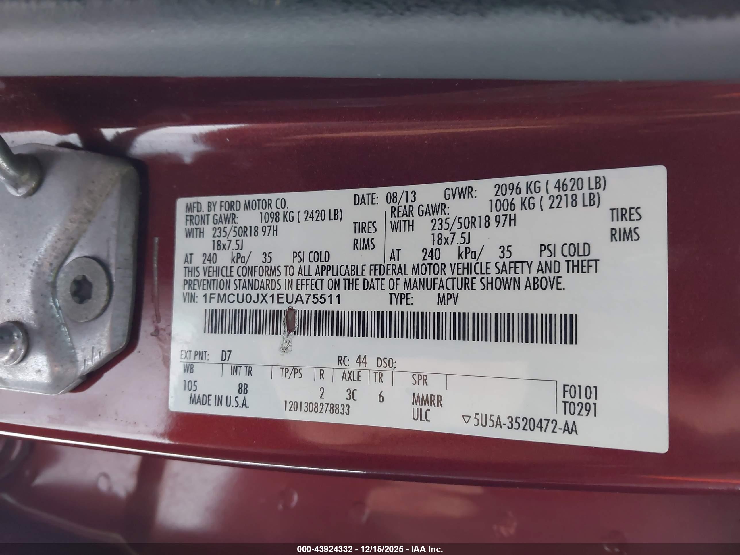 FORD ESCAPE image 9