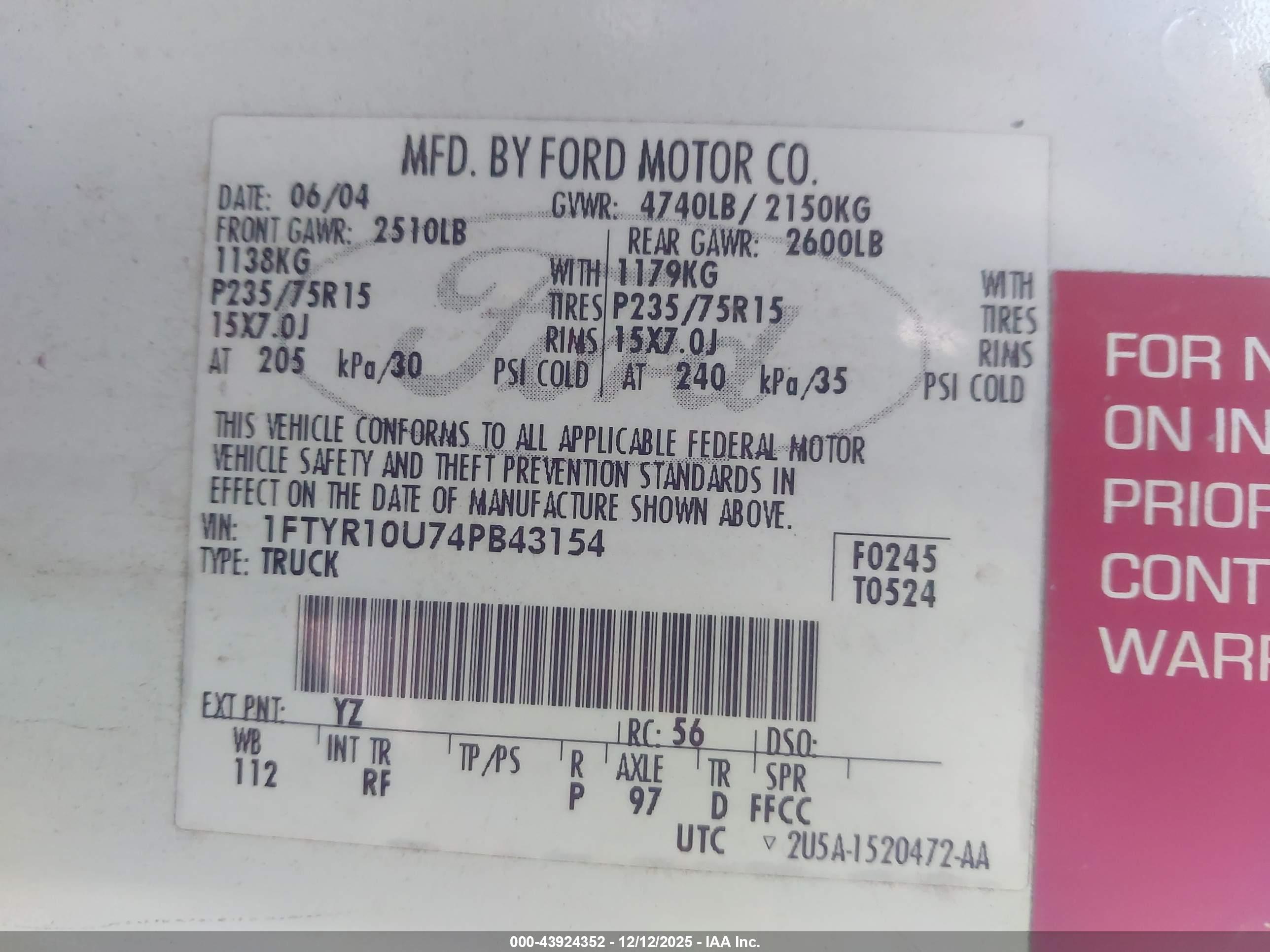 FORD RANGER image 9