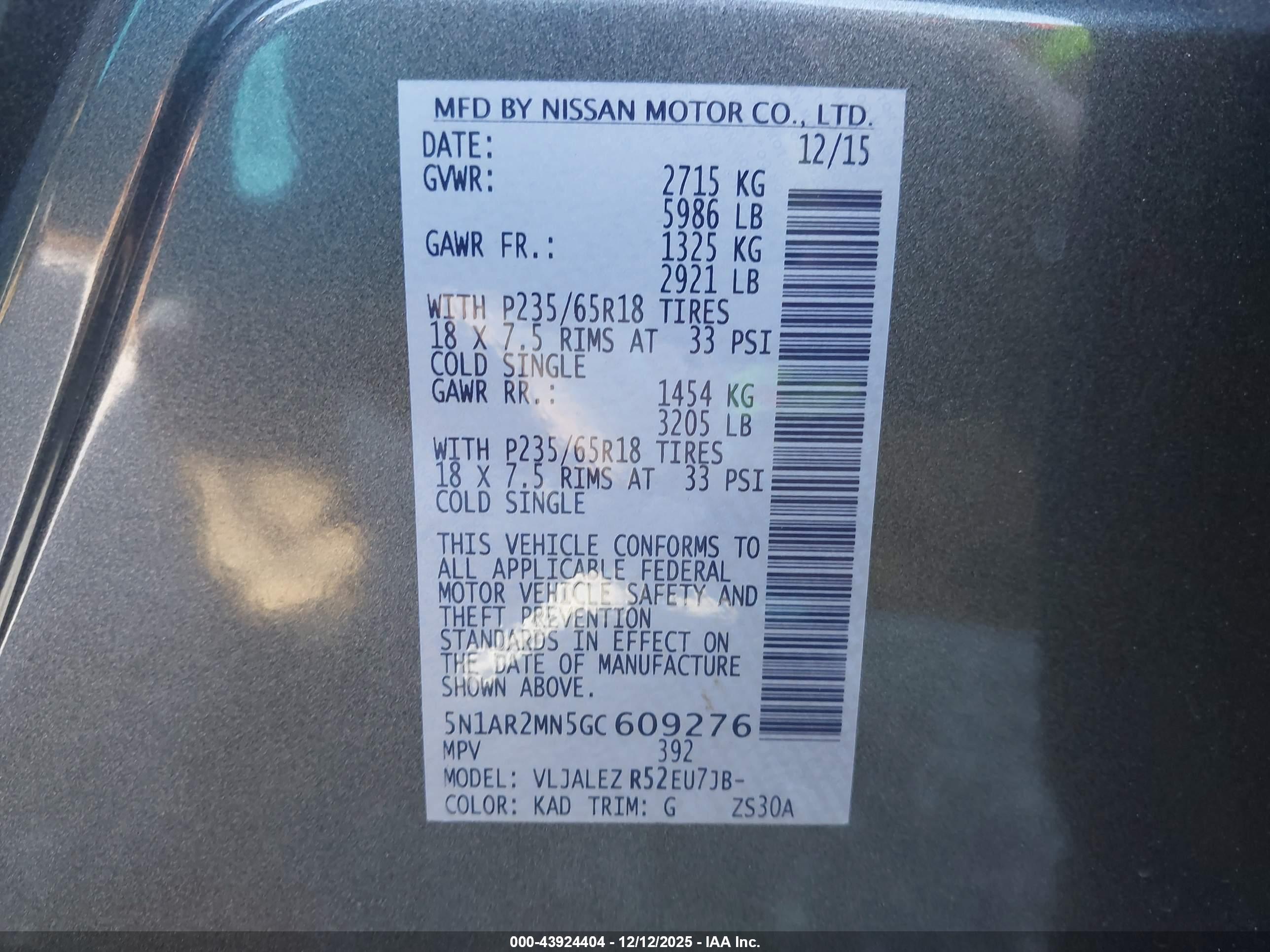 NISSAN PATHFINDER image 9