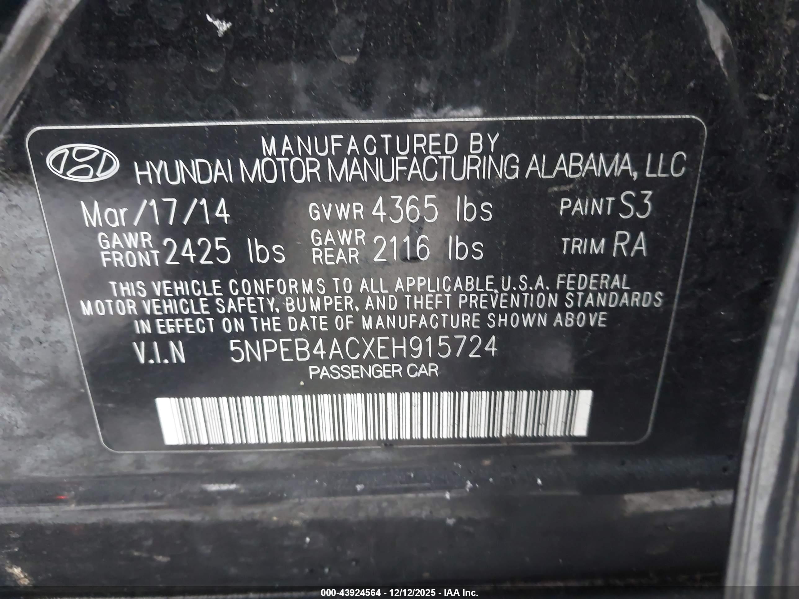 HYUNDAI SONATA image 9