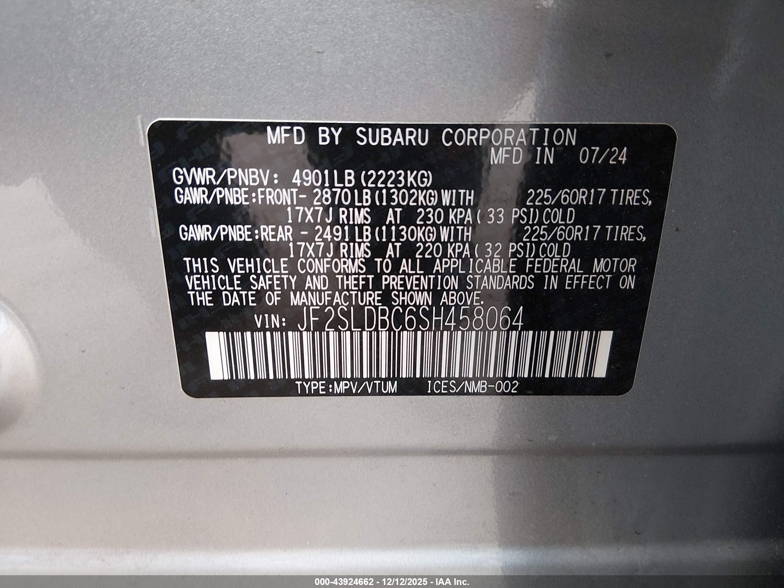SUBARU FORESTER image 9