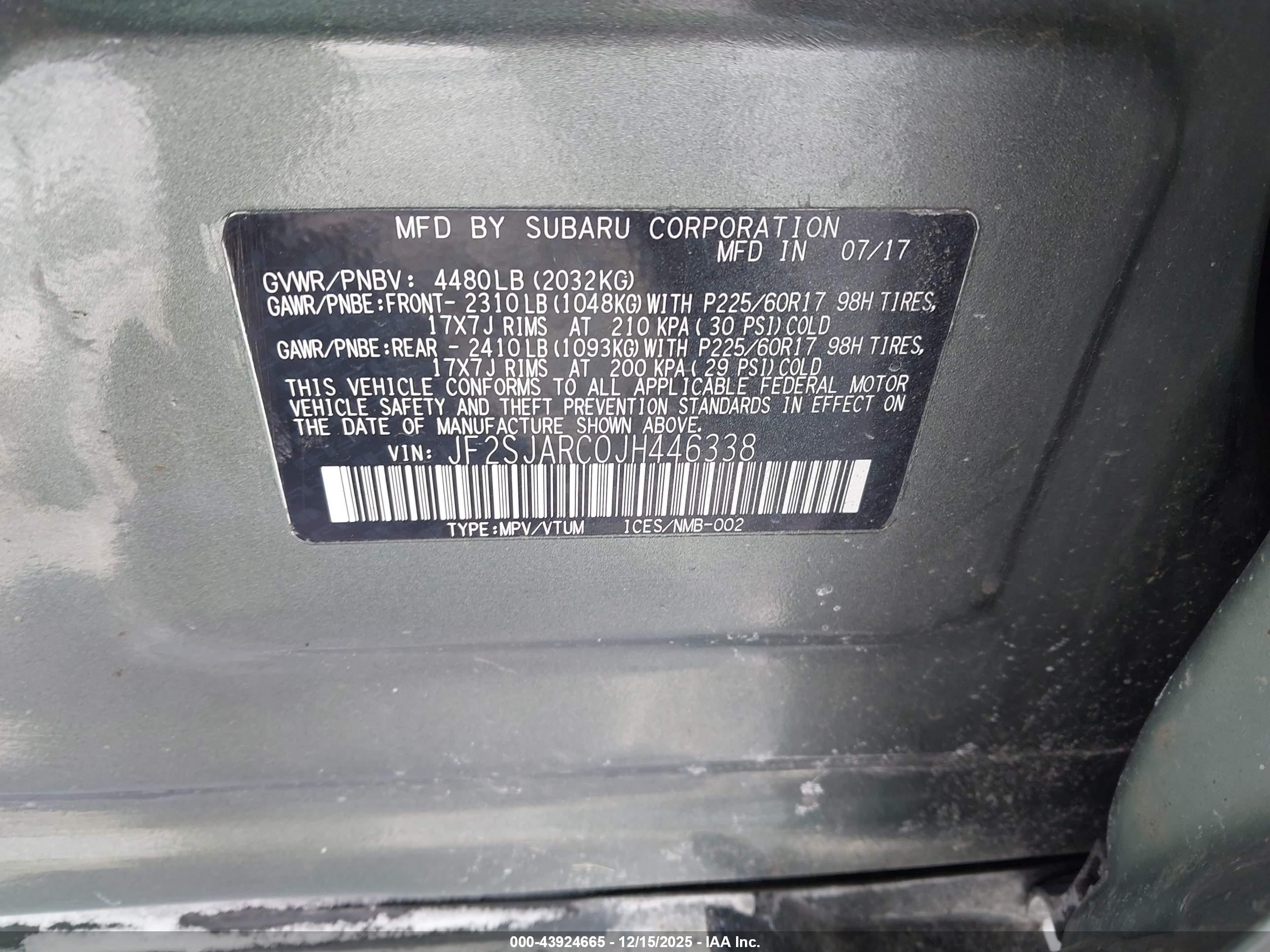 SUBARU FORESTER image 9